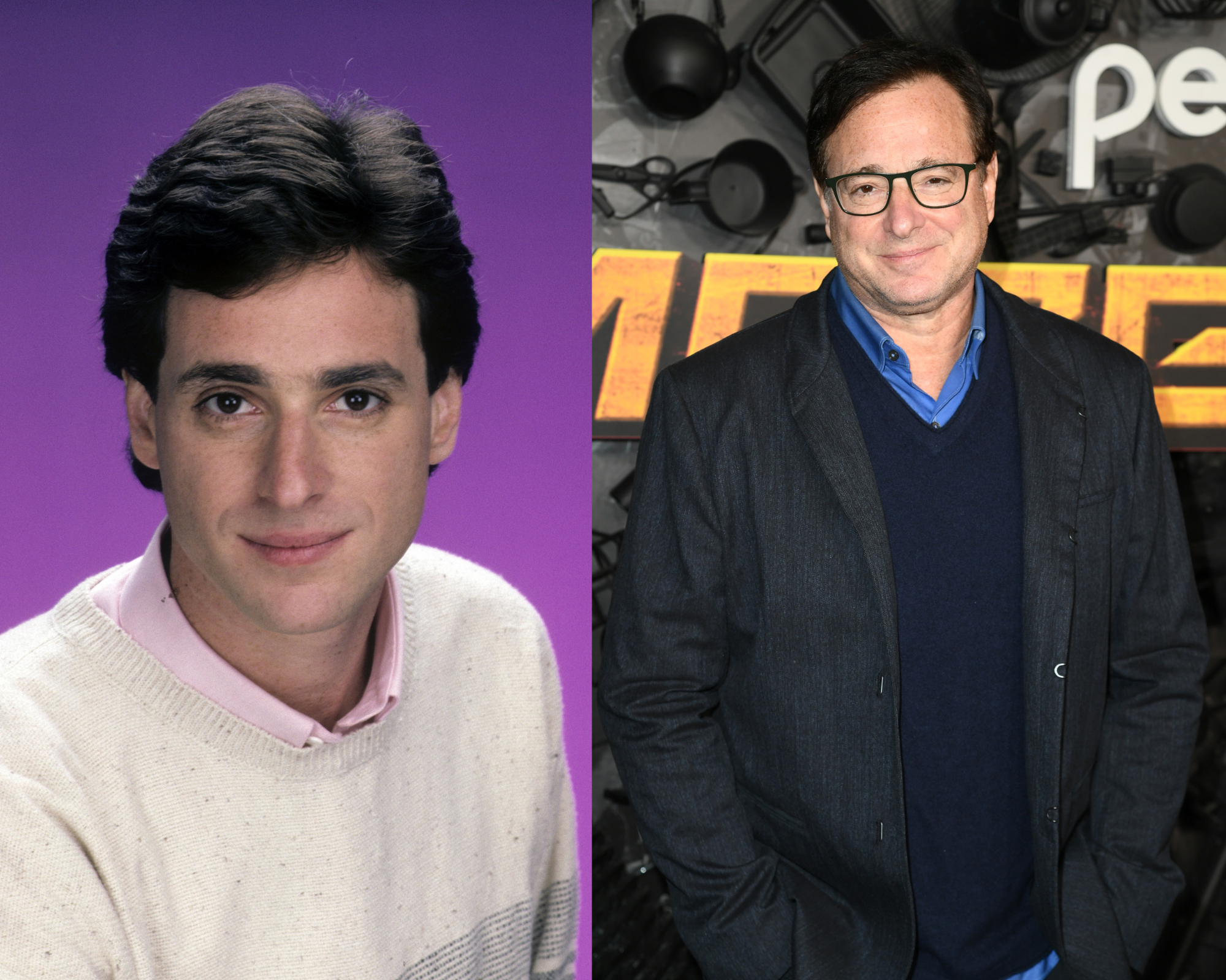 Foto de reparto de Bob Saget en 1987 | Bob Saget en el California Science Center el 08 de diciembre de 2021 en Los Ángeles, California | Foto: Getty Images