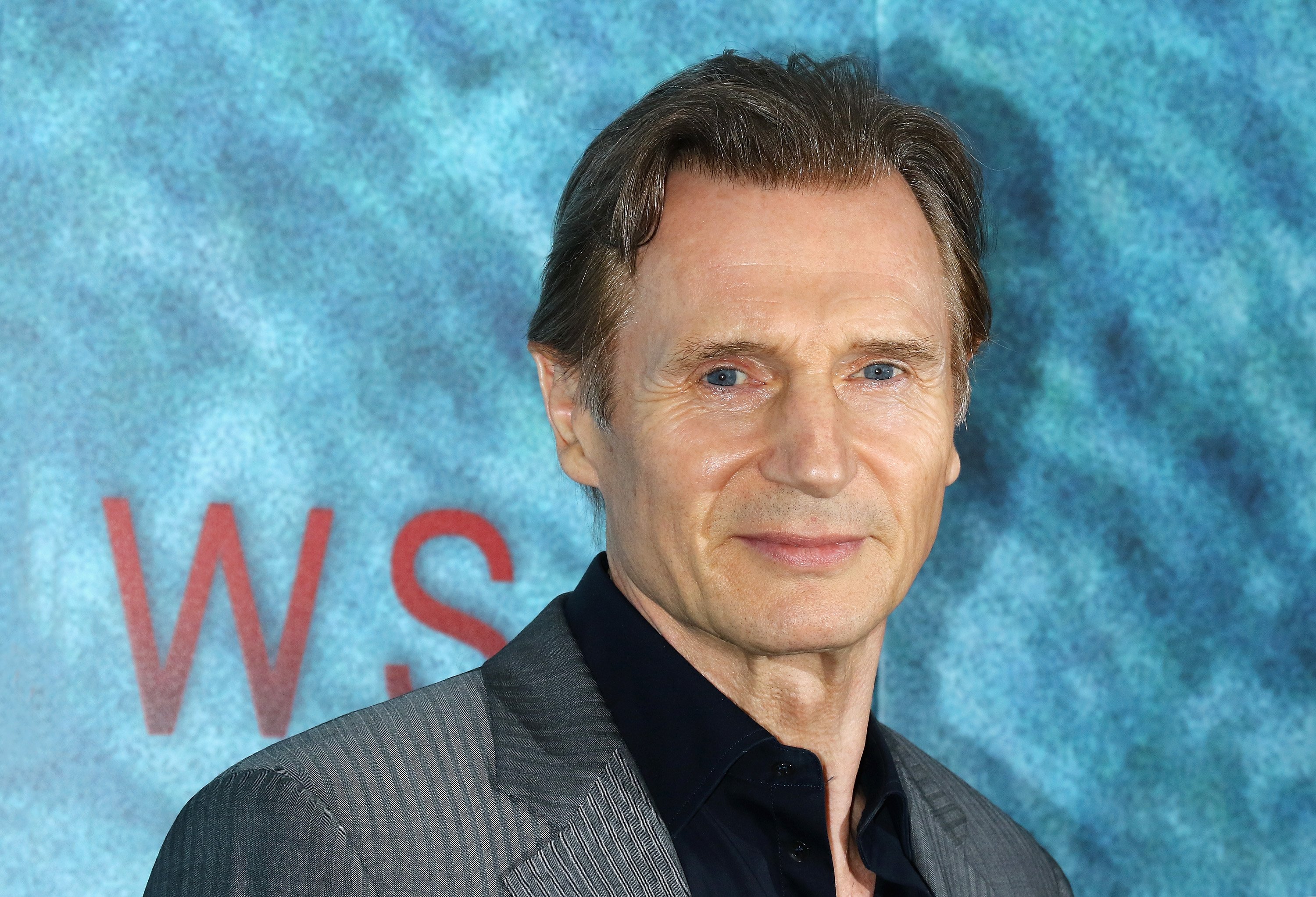 Liam Neeson en el estreno mundial de "The Shallows", el 21 de junio de 2016 en Nueva York. | Foto: Getty Images