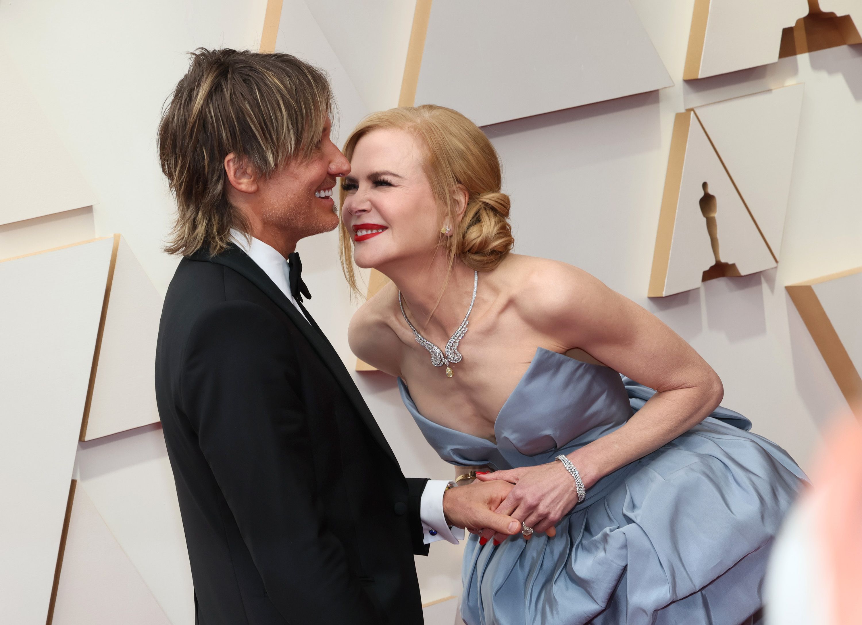 Keith Urban y Nicole Kidman durante la 94 edición de los Premios de la Academia en Hollywood and Highland el 27 de marzo de 2022, en Hollywood, California | Fuente: Getty Images