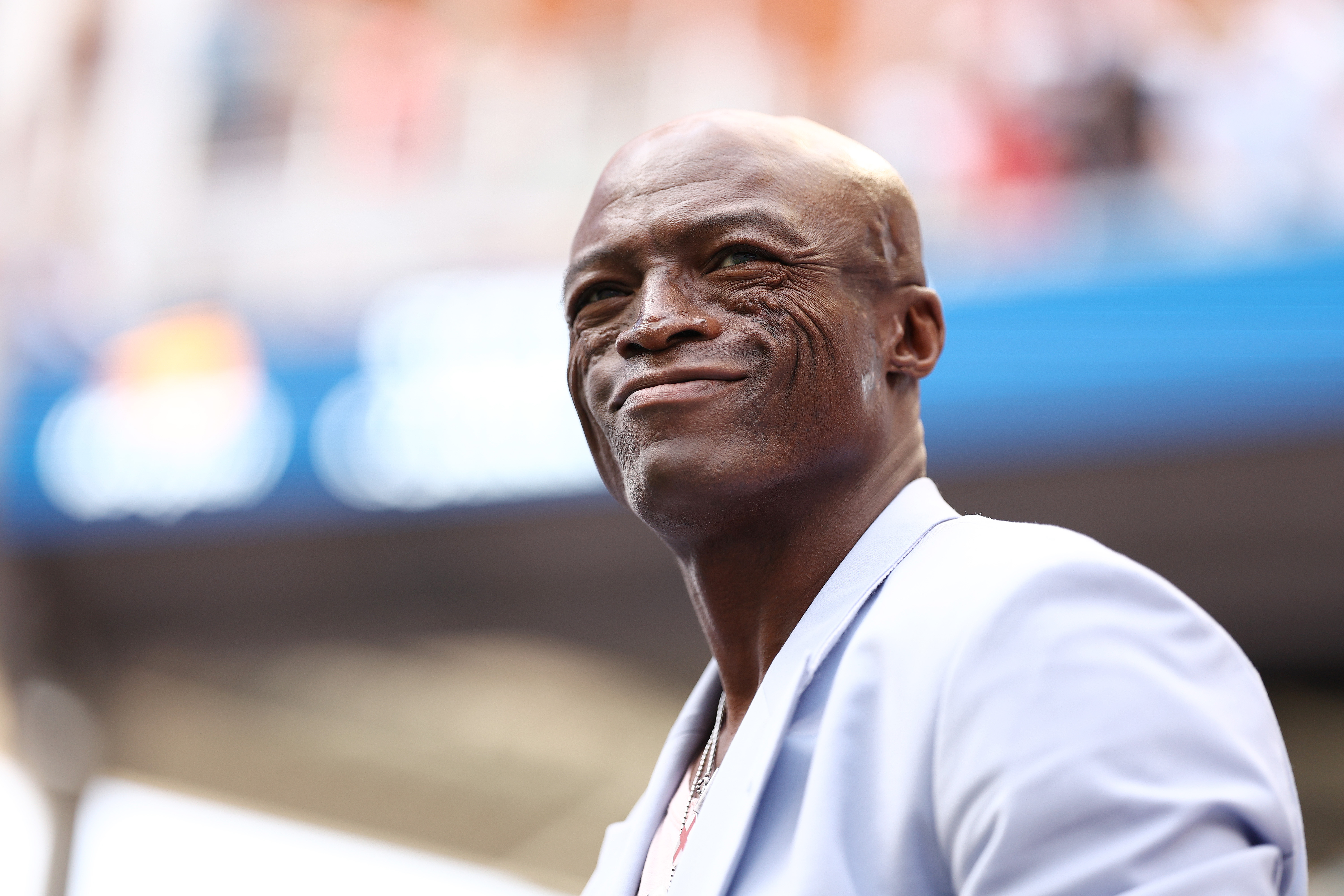 Seal asiste al partido de la tercera ronda individual masculina del sexto día del US Open 2023 en el USTA Billie Jean King National Tennis Center el 2 de septiembre de 2023 en Nueva York | Fuente: Getty Images