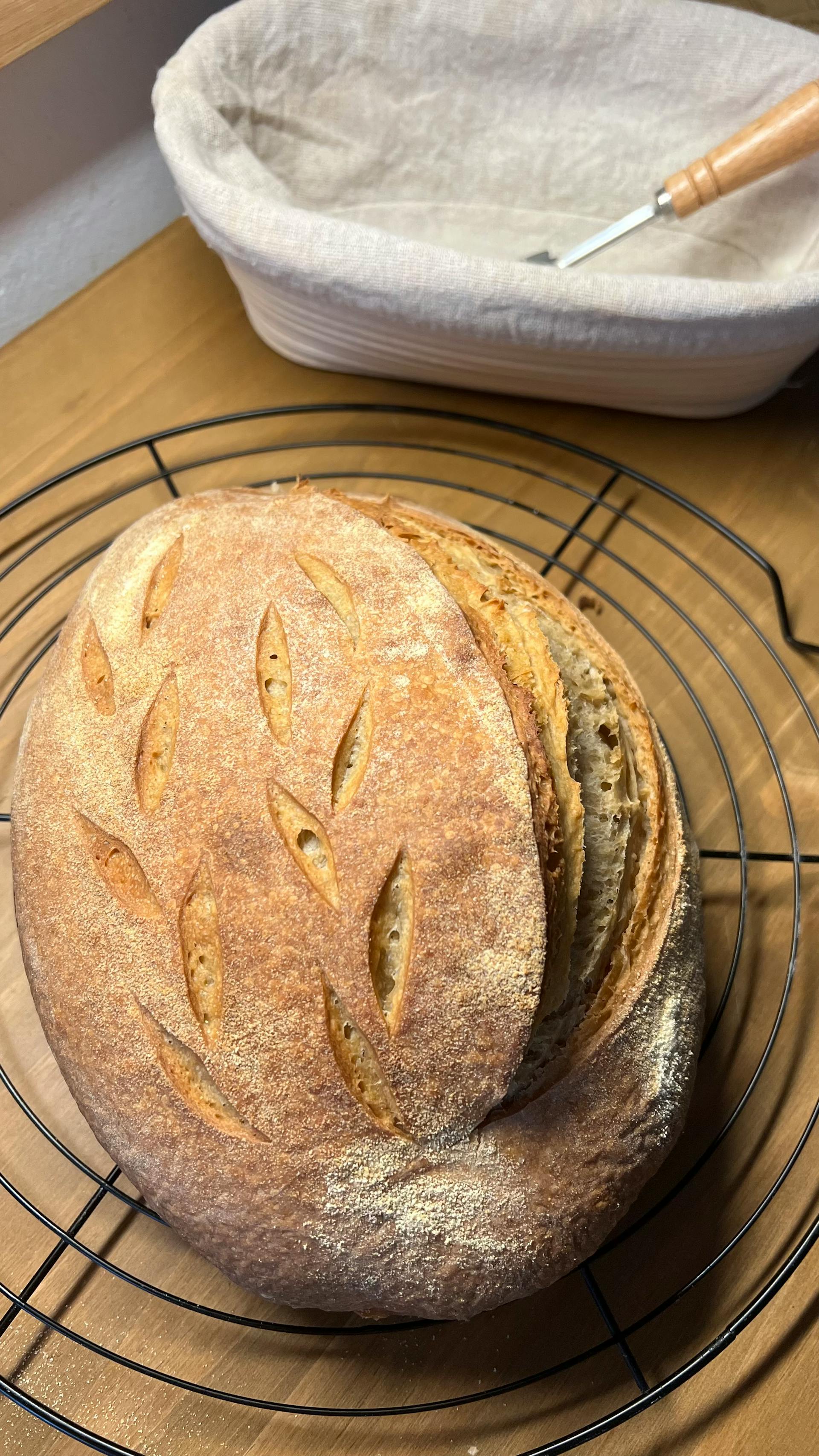 Pan de masa madre | Fuente: Pexels