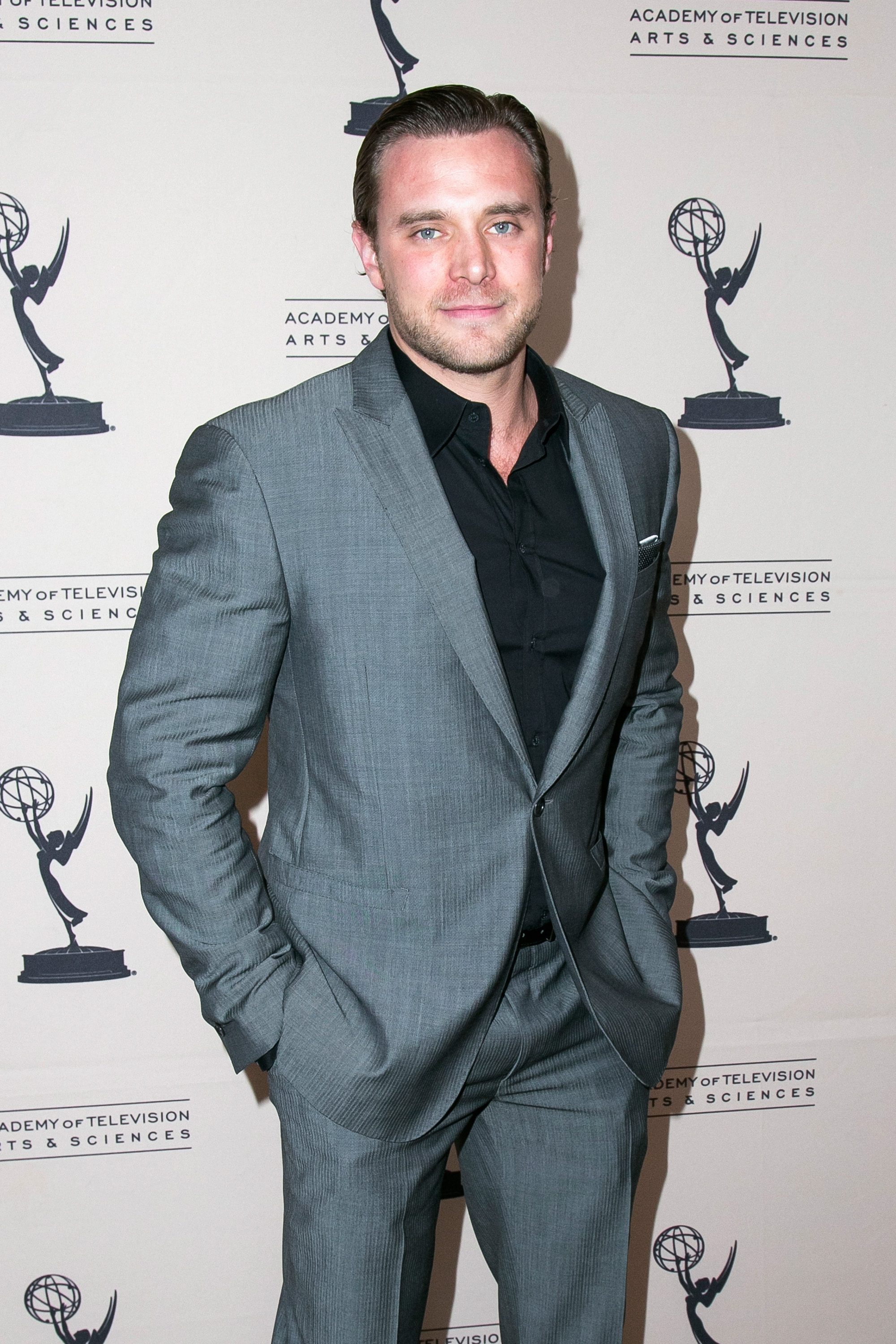 Billy Miller en el 40º Cóctel Anual de Recepción de Nominados a los Emmy Diurnos en Beverly Hills, 2013 | Foto: Getty Images