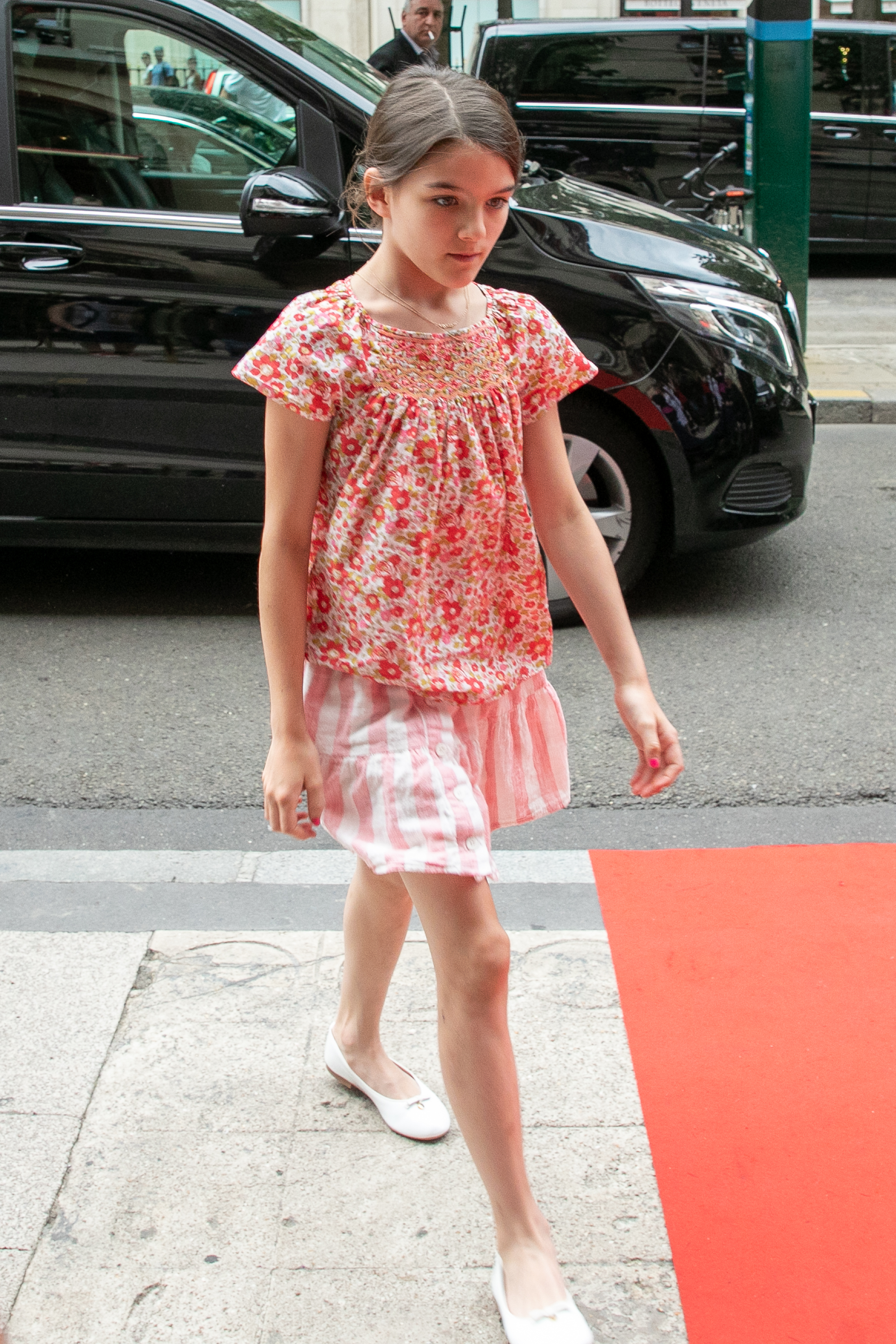 Suri Cruise en París, Francia, el 1 de julio de 2018 | Foto: Getty Images