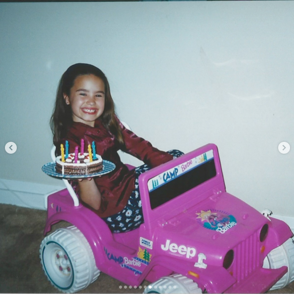 Una captura de pantalla de la estrella de Hollywood de niña, de un post fechado el 14 de septiembre de 2024. | Fuente: Instagram/ddlovato