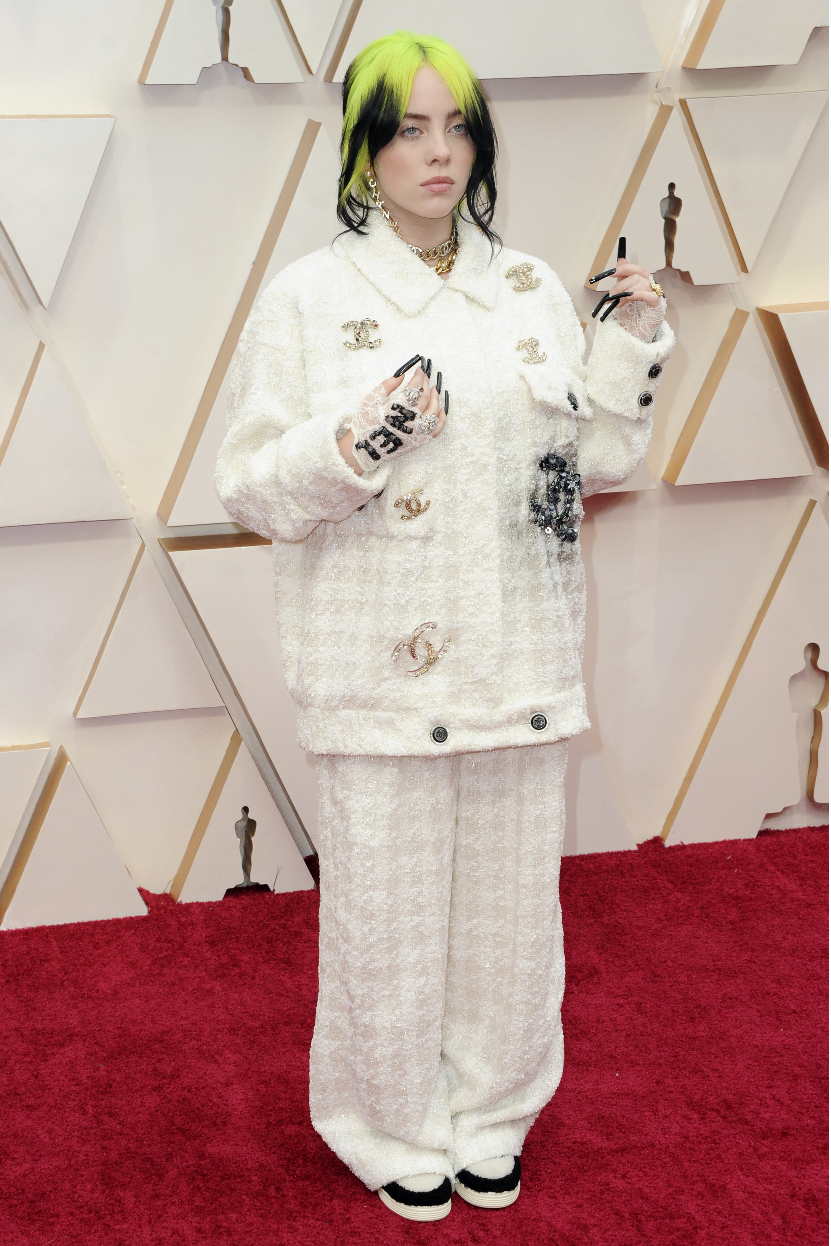 Billie Eilish llega a los 92º Premios Anuales de la Academia en Hollywood y Highland en Hollywood, California, el 9 de febrero de 2020 | Fuente: Getty Images