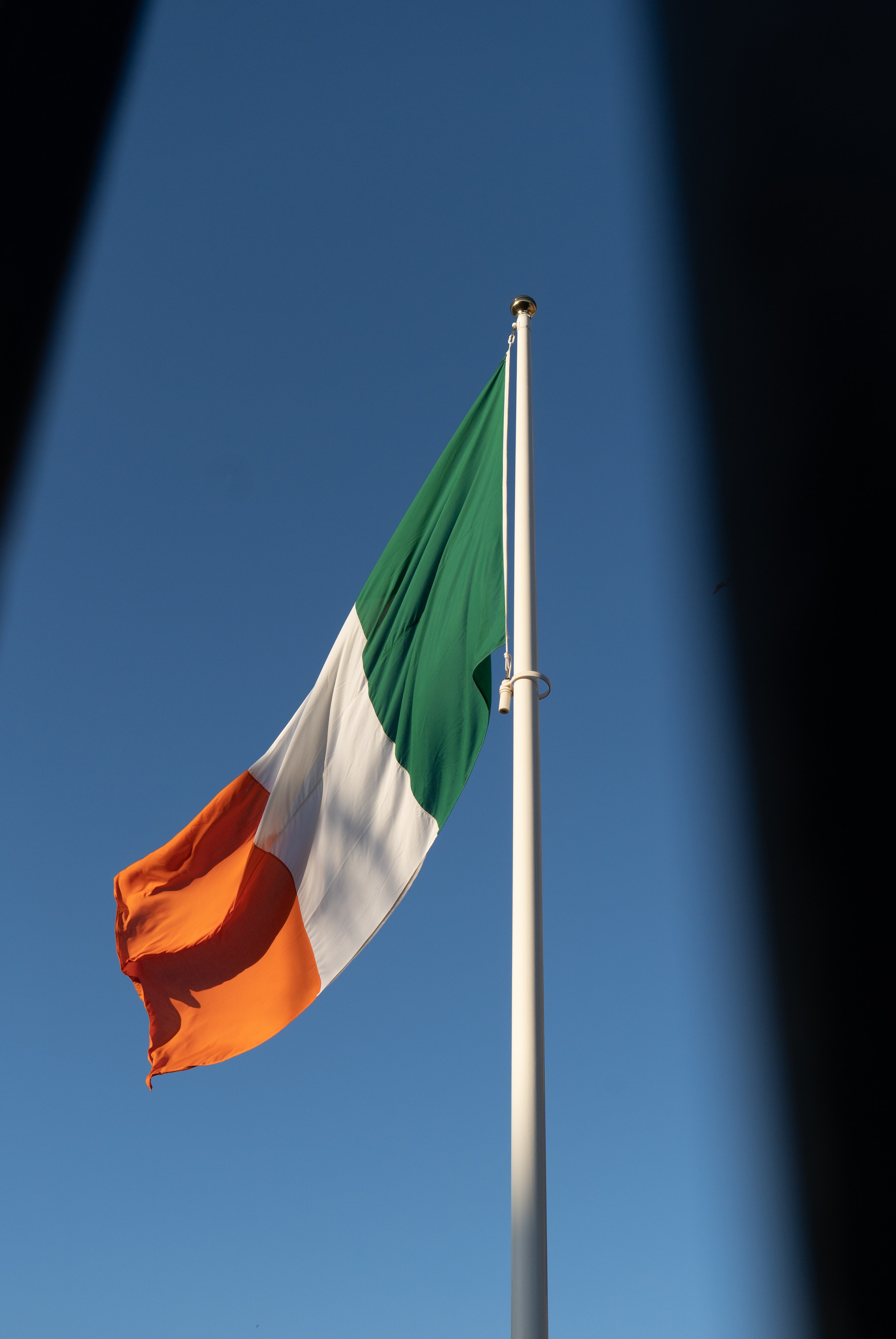 La bandera irlandesa. | Foto: Unsplash