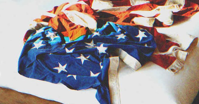 Una bandera estadounidense | Foto: Shutterstock