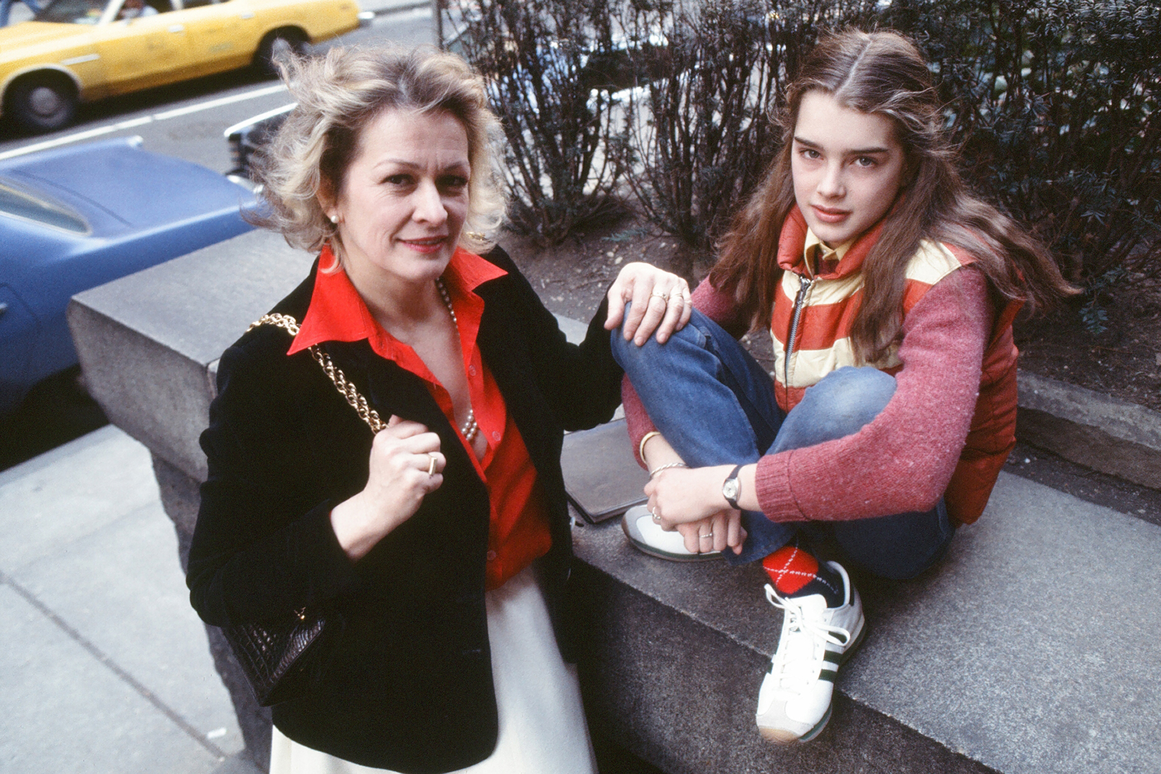 Brooke Shields y Teri Shields en Nueva York en 1978 | Foto: Getty Images