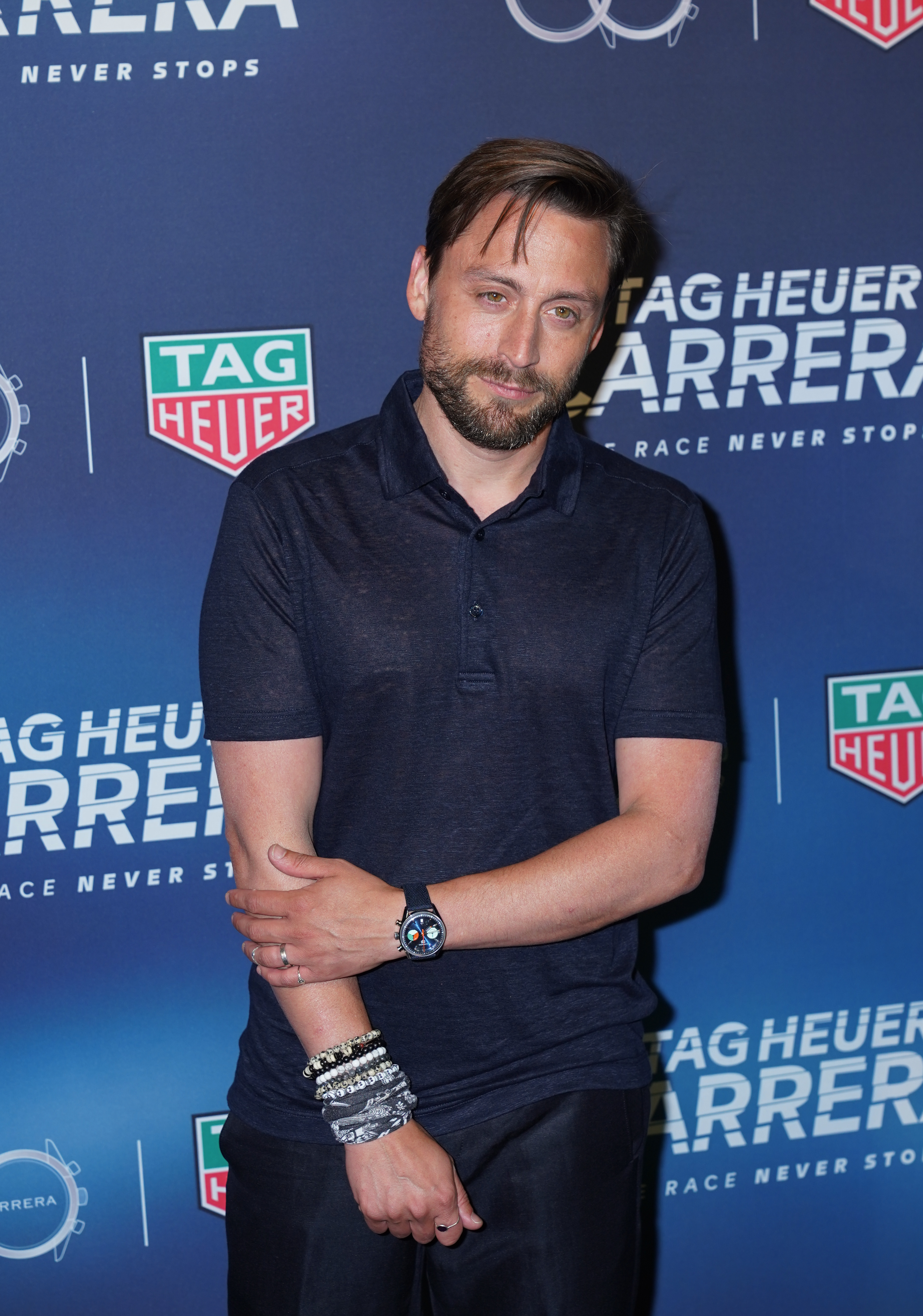 Kieran Culkin en la inauguración de la boutique TAG Heuer de la 5ª Avenida en Nueva York el 12 de julio de 2023 | Fuente: Getty Images