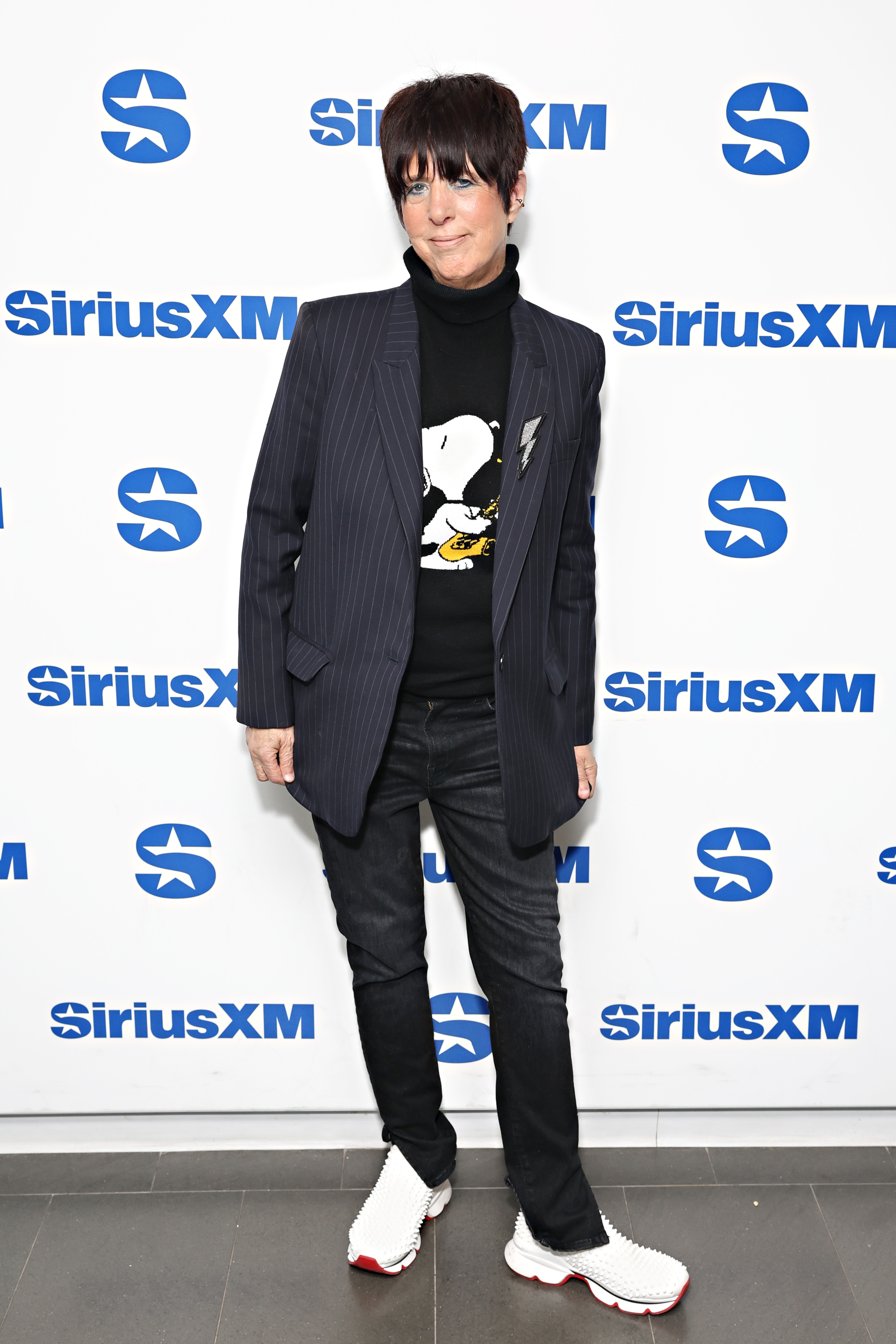 Diane Warren visita los Estudios SiriusXM el 08 de enero de 2025, en Nueva York | Fuente: Getty Images