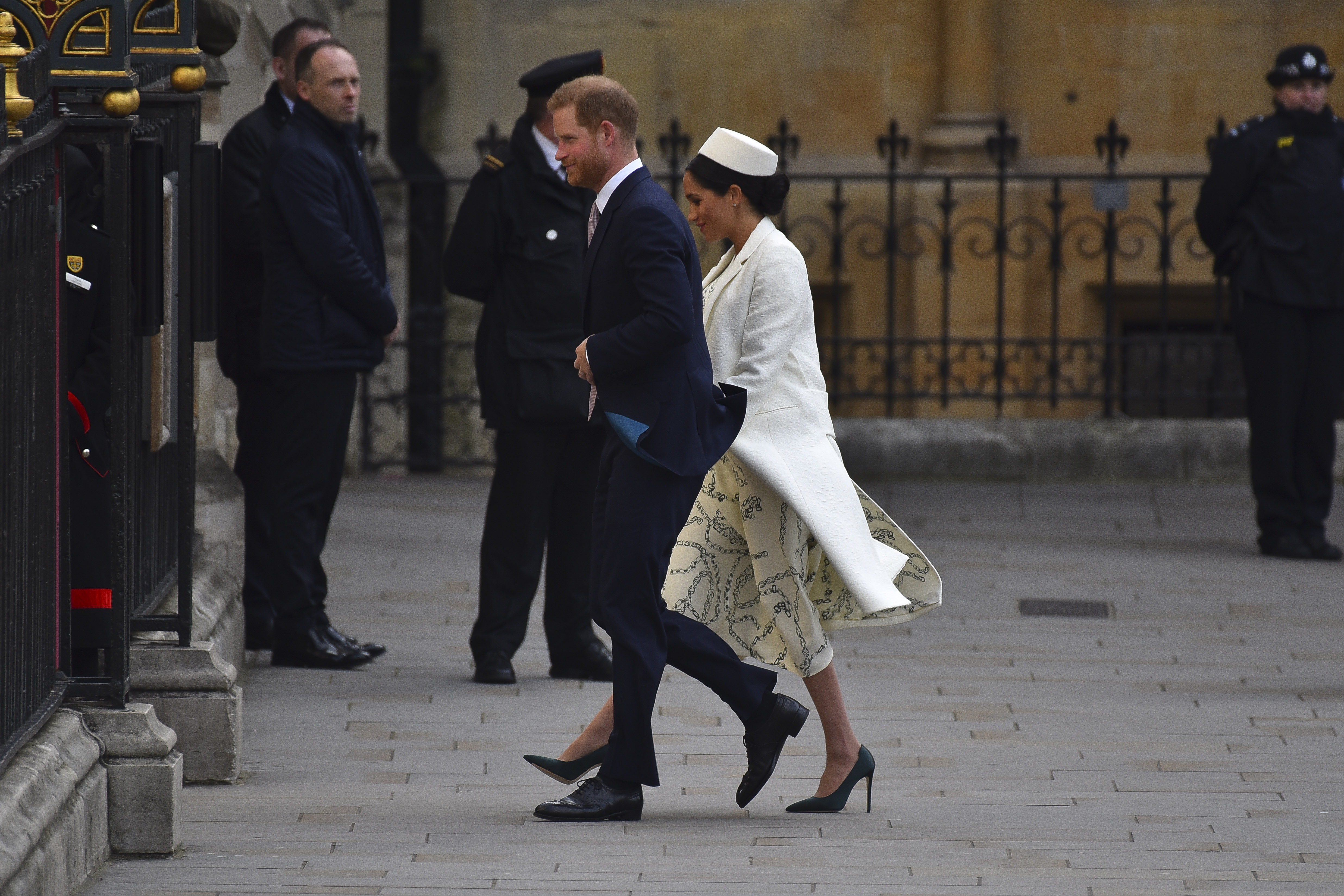 El príncipe Harry y Meghan, duquesa de Sussex, en el Servicio de la Commonwealth en el Día de la Commonwealth en la Abadía de Westminster el 11 de marzo de 2019, en Londres, Inglaterra | Fuente: Getty Images