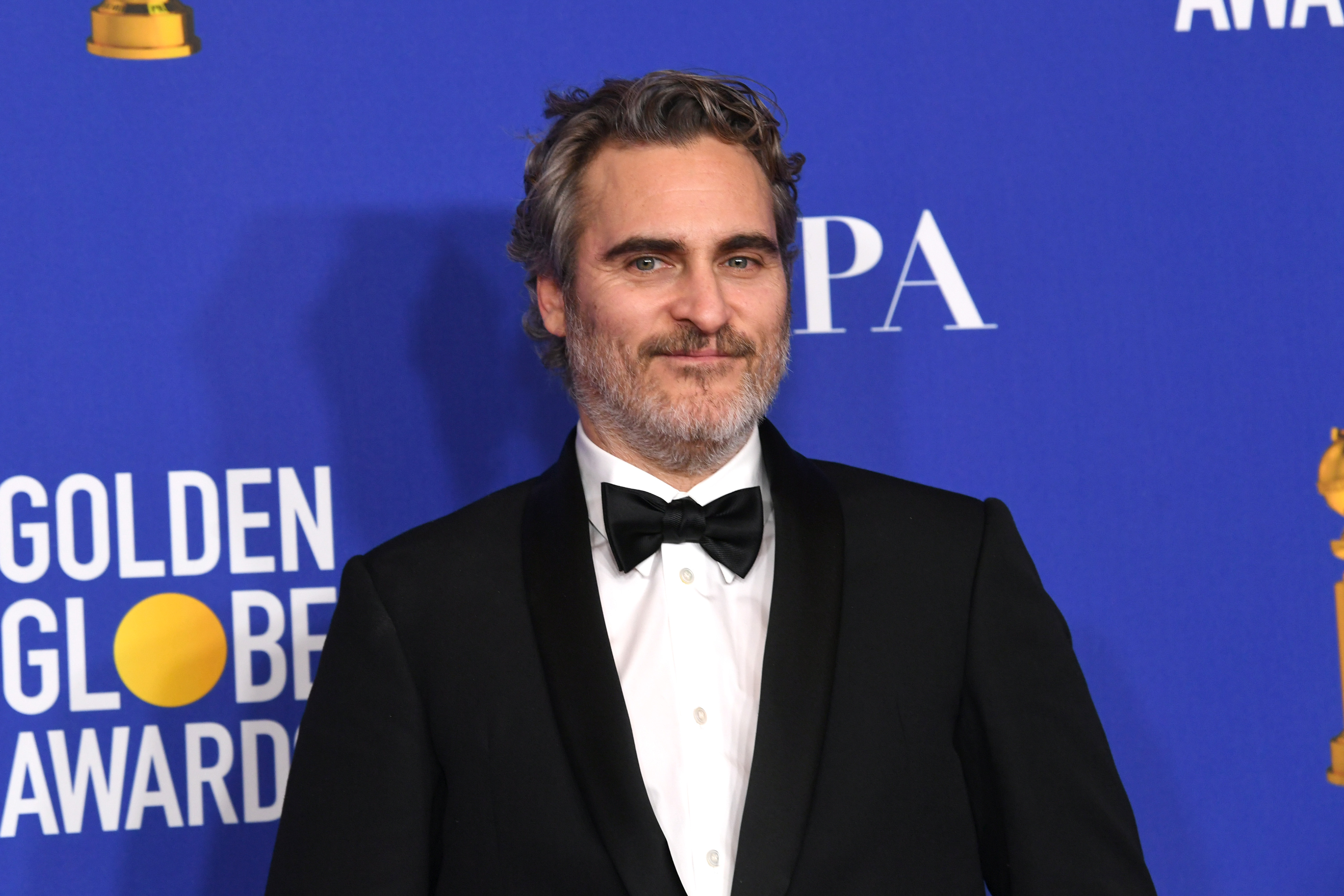 Joaquin Phoenix durante la 77ª edición de los Globos de Oro el 5 de enero de 2020, en Beverly Hills, California. | Fuente: Getty Images