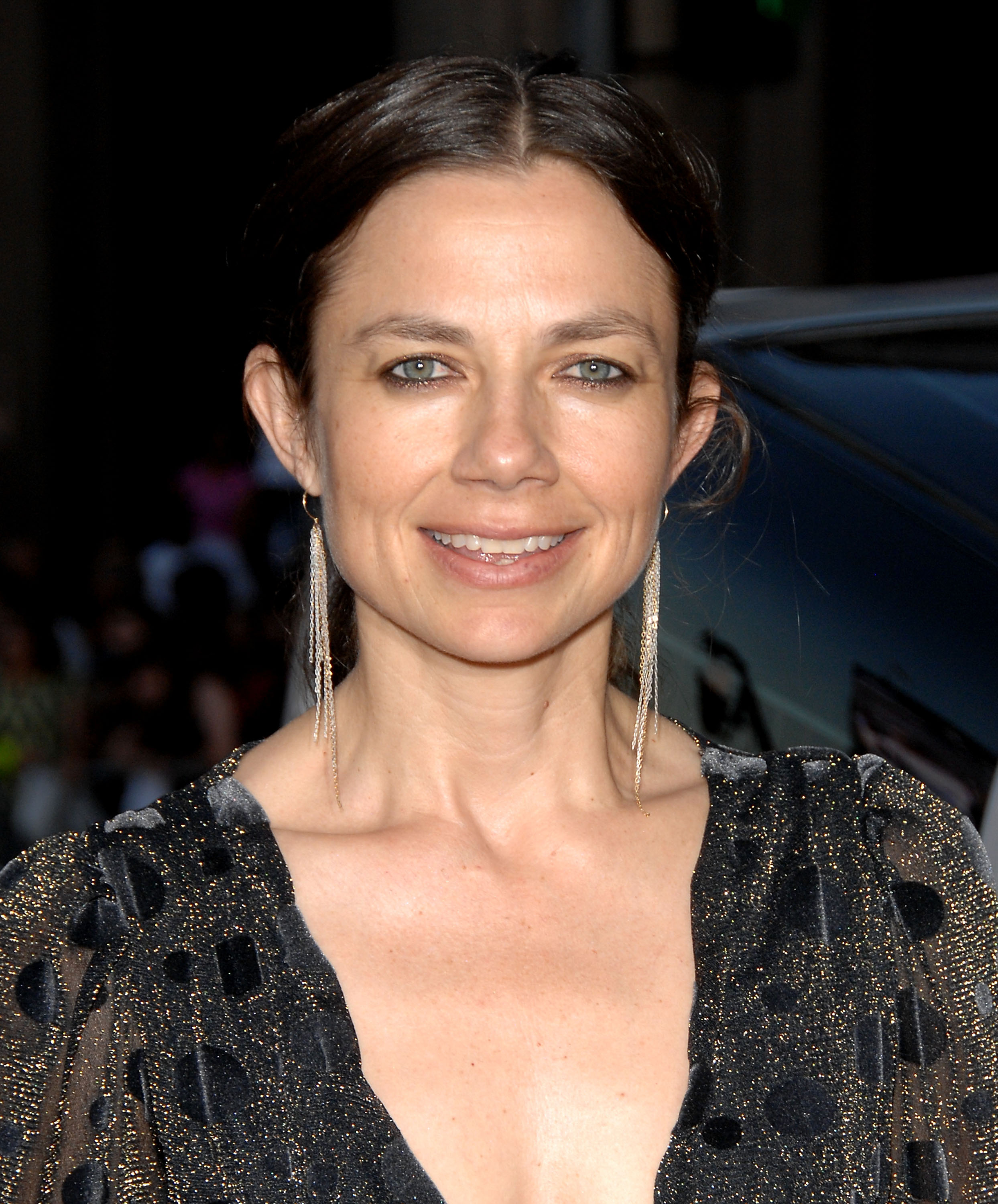 Justine Bateman durante el rodaje de "Hancock" el 30 de junio de 2008 | Fuente: Getty Images