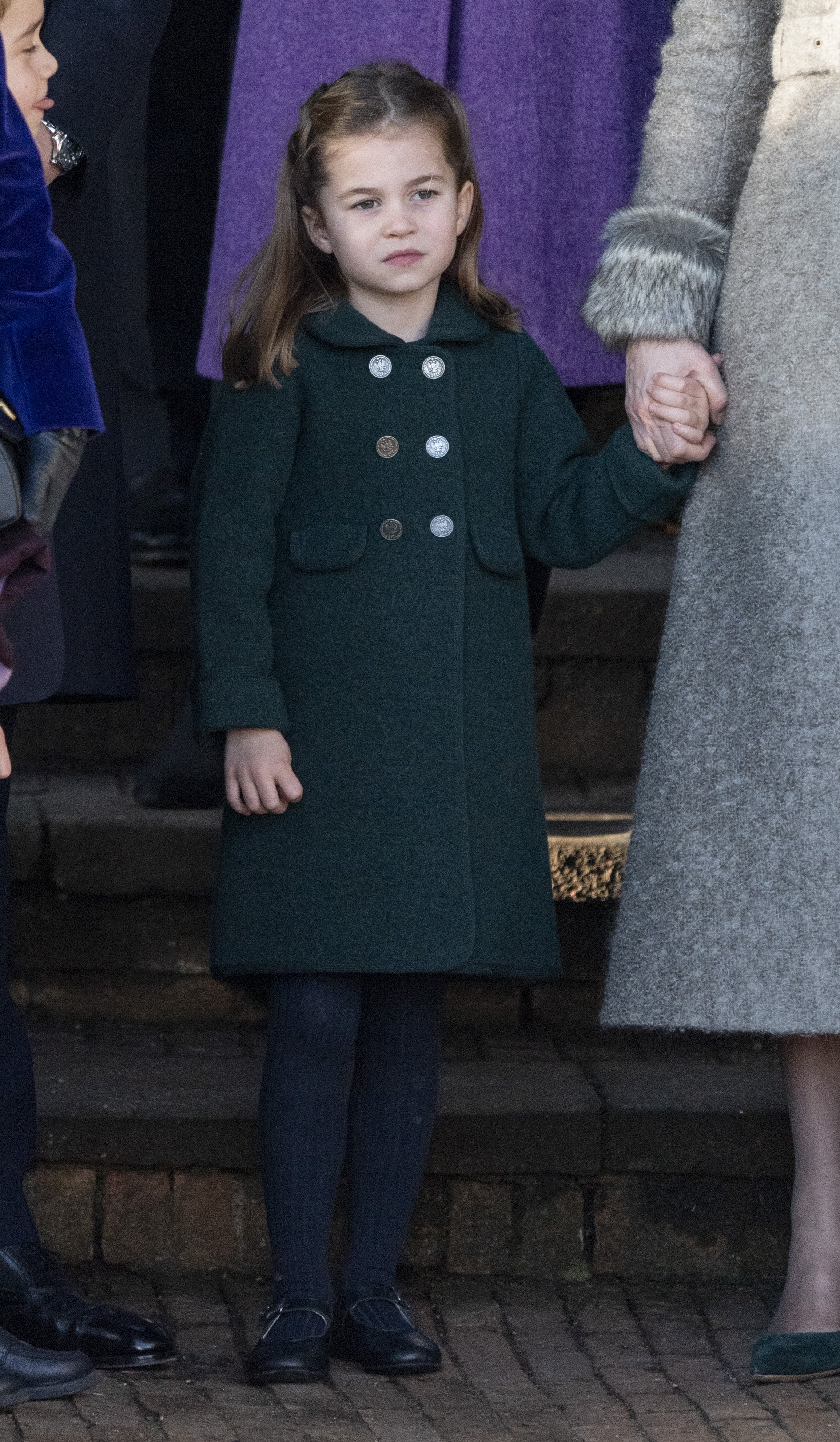 Princesa Charlotte en King's Lynn, Inglaterra en diciembre de 2019. | Foto: Getty Images
