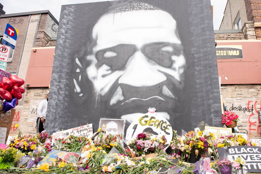 Funeral de George Floyd en Mineápolis. | Foto: Getty Images