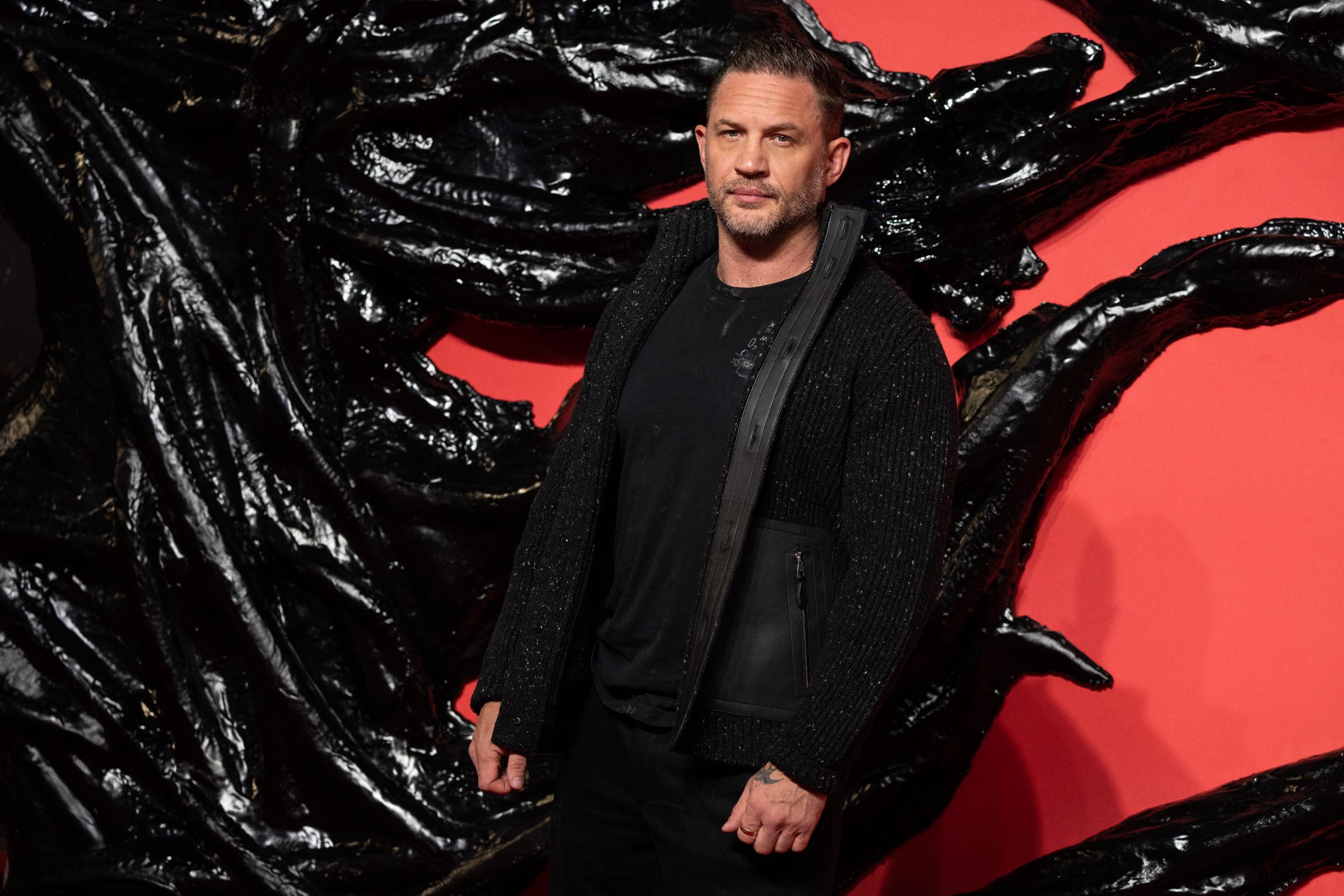 Tom Hardy asiste al estreno de "Venom: The Last Dance" el 23 de octubre de 2024 | Fuente:Getty Images