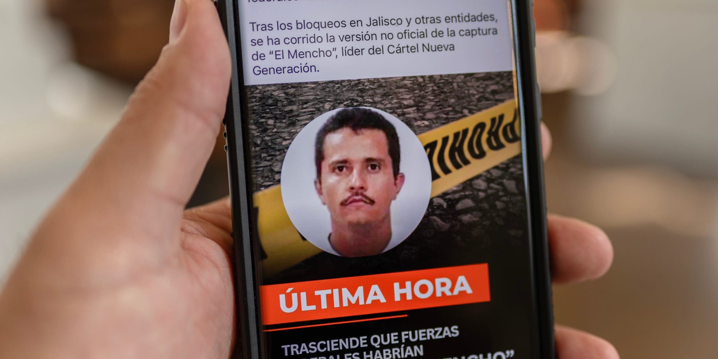 Nemesio Oseguera Cervantes, alias "El Mencho" | Fuente: Getty Images