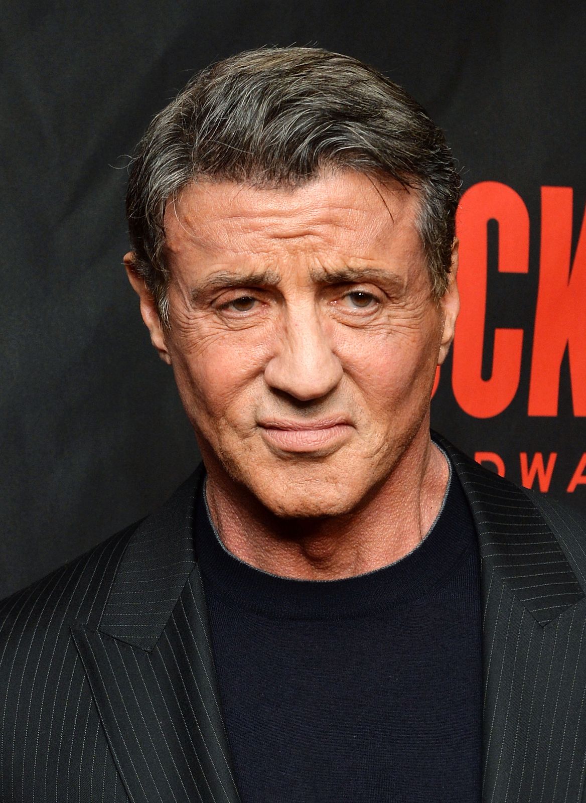 Sylvester Stallone en la noche de apertura de "Rocky" Broadway en el Roseland Ballroom, el 13 de marzo de 2014 en Nueva York. | Foto: Getty Images