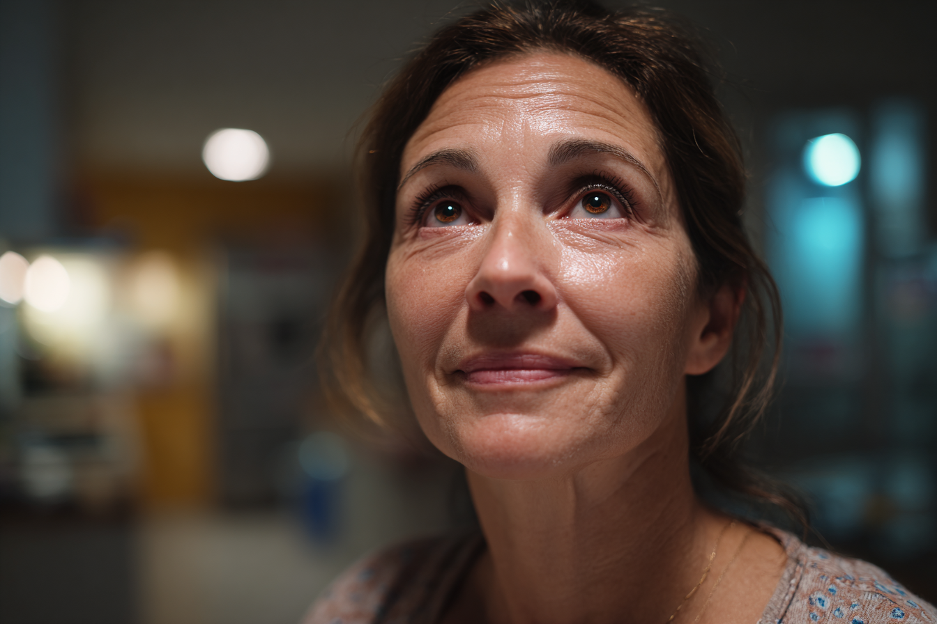 Una donna che parla con suo marito | Fonte: Midjourney