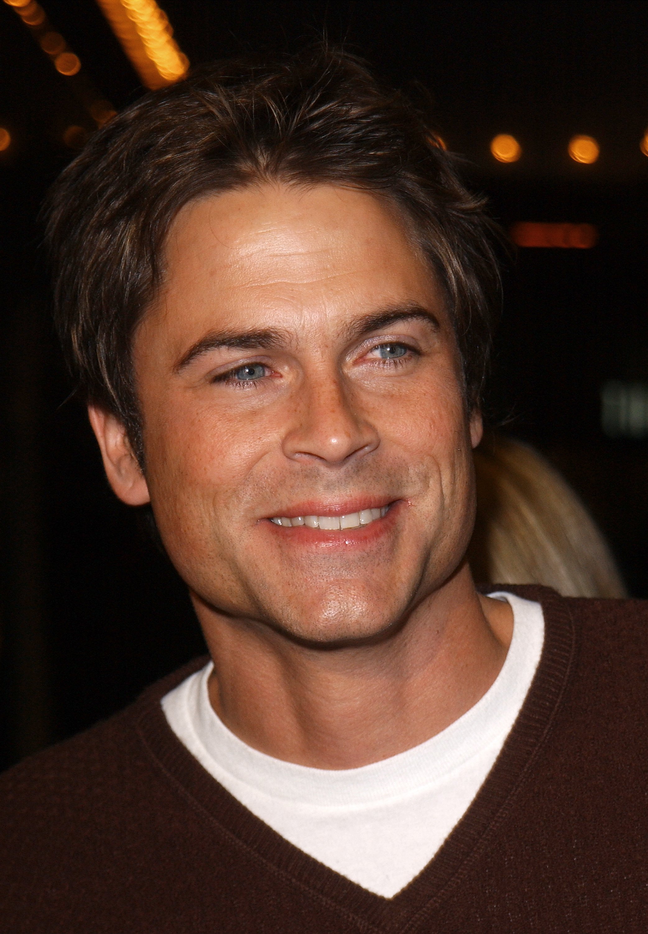 Rob Lowe en el estreno de la película "El asunto del collar" el 20 de noviembre de 2001 en Los Ángeles, California | Fuente: Getty Images