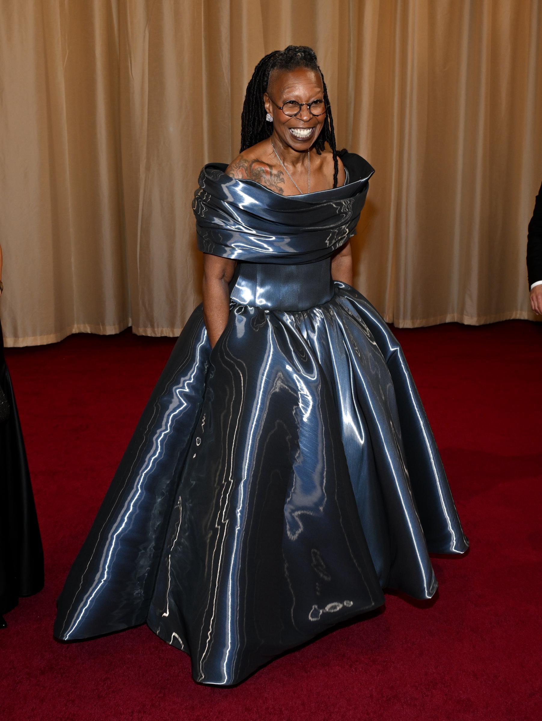 Whoopi Goldberg en la 97ª edición de los Oscar celebrada en el Dolby Theatre el 02 de marzo de 2025, en Hollywood, California. | Fuente: Getty Images