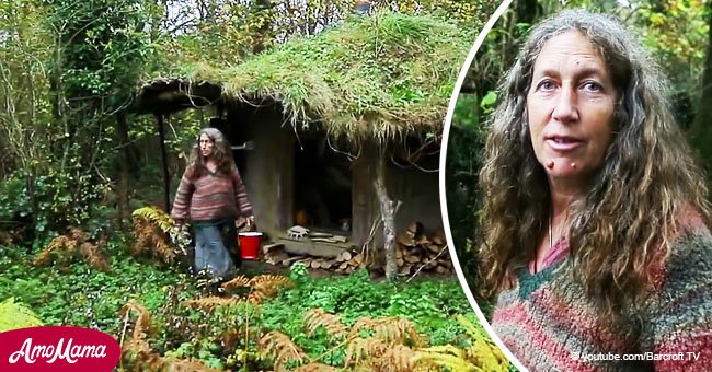 Mujer ha vivido en una cabaña de barro por 17 años, pero por dentro luce como un cuento de hadas