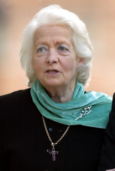 Frances Shand Kydd el 24 de octubre de 2002, en Londres. | Imagen: Getty Images