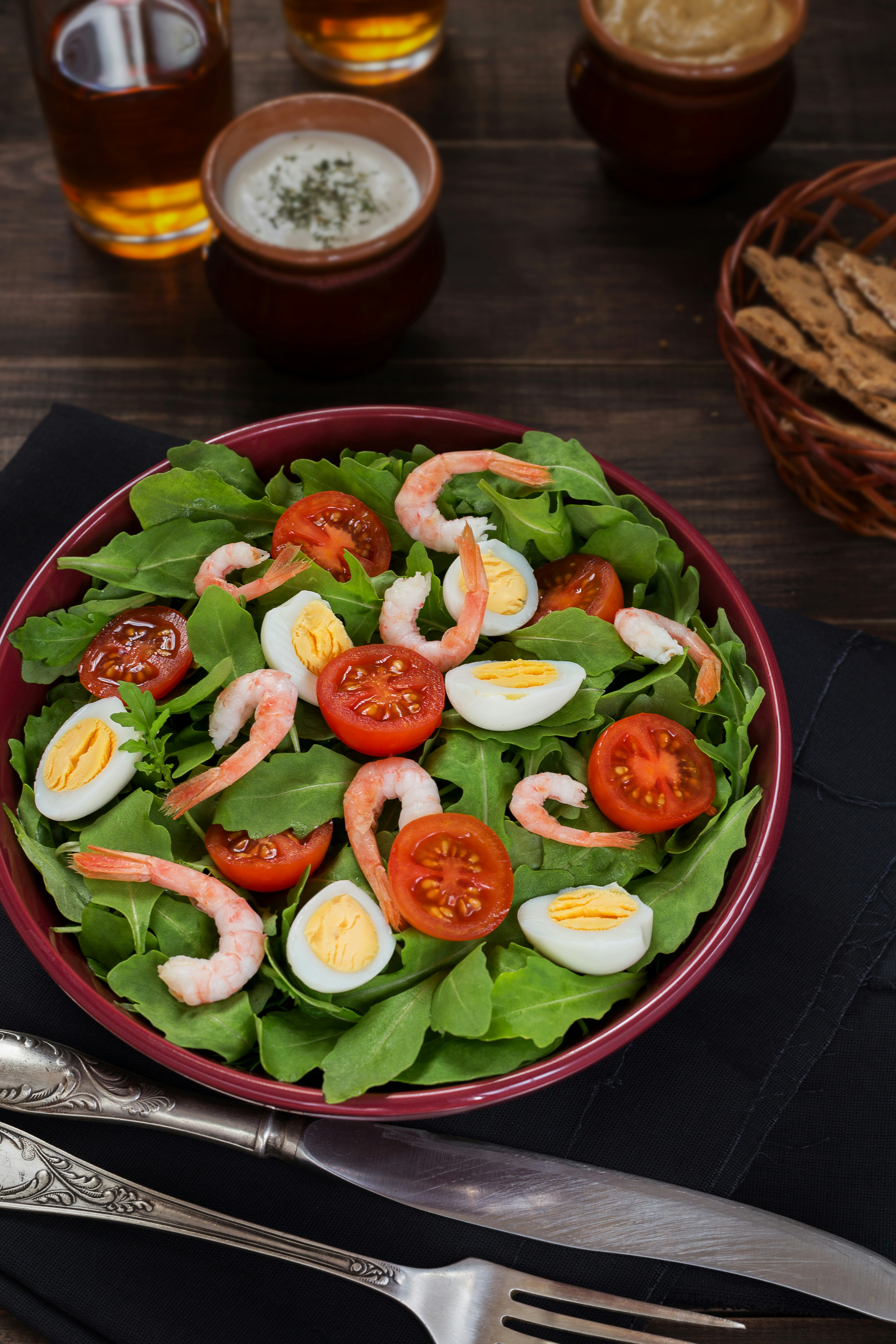 Ensalada de rollitos de primavera | Fuente: Unsplash