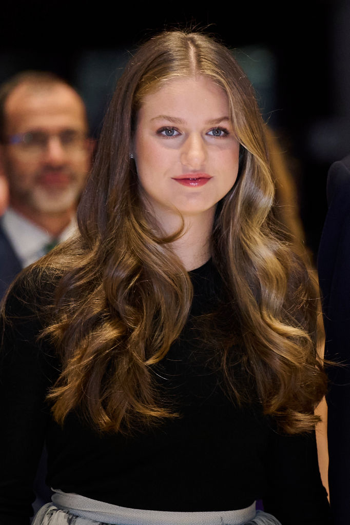 La princesa heredera Leonor de España asiste a un concierto previo a la entrega de los Premios Princesa de Asturias 2024 el 24 de octubre de 2024 en Oviedo. | Foto: Getty Images