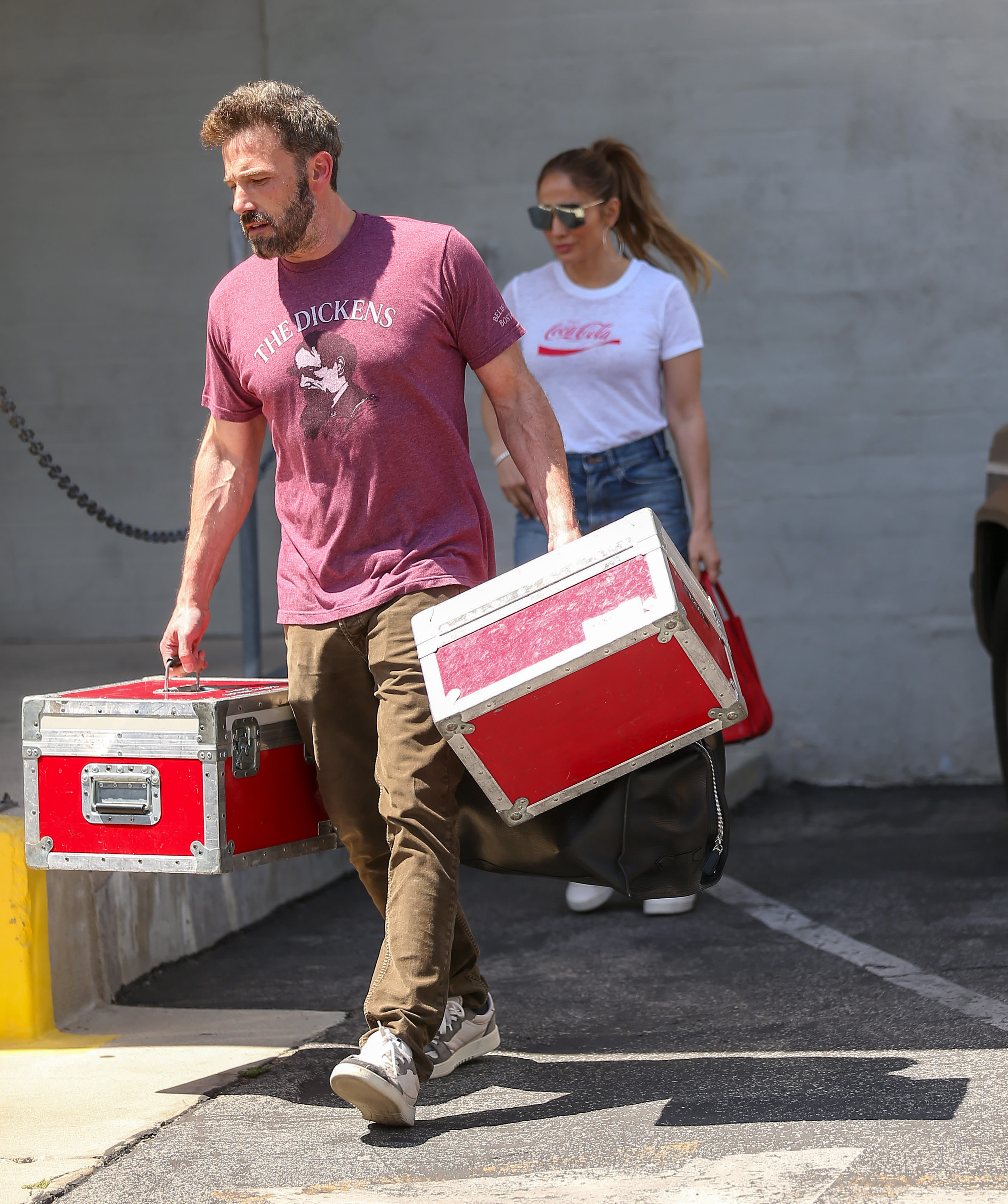 Jennifer Lopez y Ben Affleck aparecen el 26 de abril de 2022 | Fuente: Getty Images