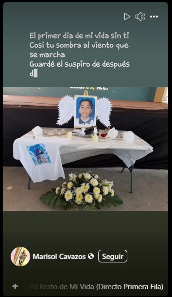 Reel de Facebook de la madre. | Foto: Facebook.com/Marisol Cavazos