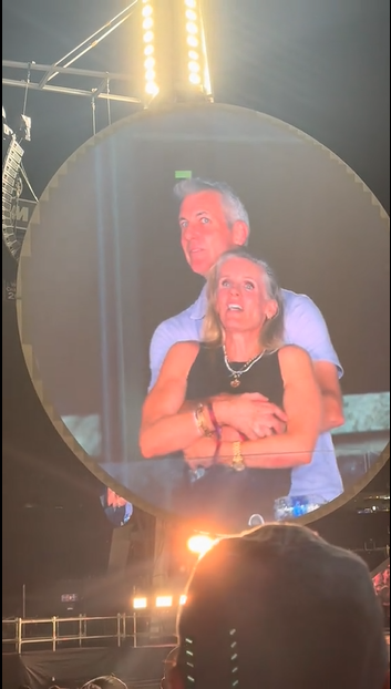 Andrew Byron y Kristin Cabot, de un post del 17 de julio de 2025 | Fuente: Tiktok/@instaagraace