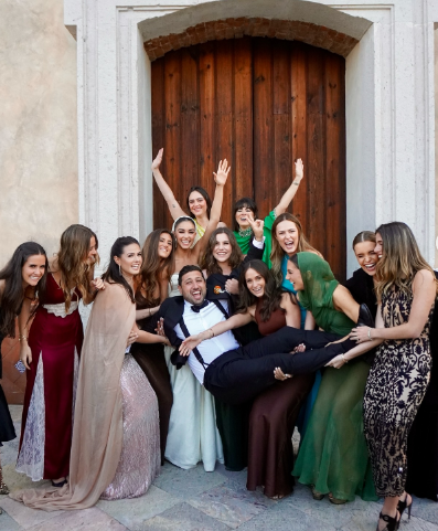 Invitados a la boda de Alejandra Capetillo y Nader Shoueiry. | Fuente: Instagram/Regina Cervantes