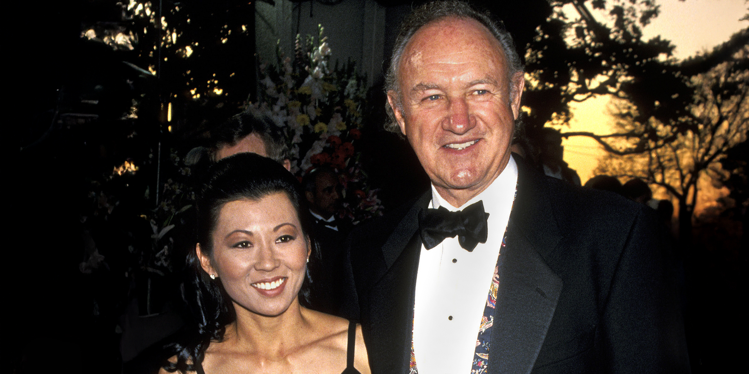 Betsy Arakawa y Gene Hackman | Fuente: Getty Images