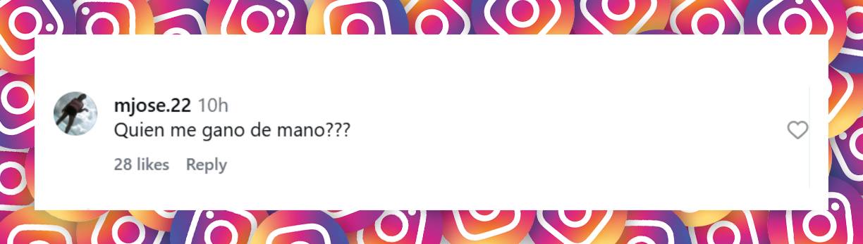 Comentario de una usuaria sobre las fotos de Leo Sbaraglia | Fuente: Instagram/leosbaraglia