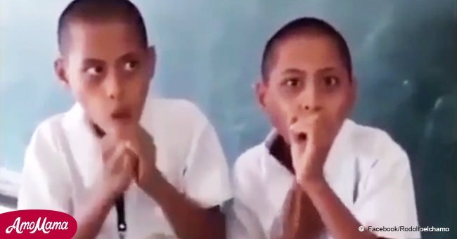 Niños mexicanos alcanzan fama versionando popular canción con sólo sus bocas, lenguas y labios