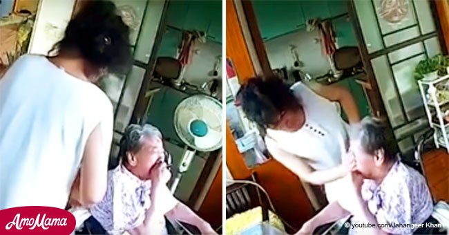 Mirror: Cámara captura a una niñera cruel golpeando a anciana de 86 años en su casa