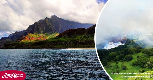 Lava de un volcán evapora el lago de agua dulce más grande de Hawái en solo horas