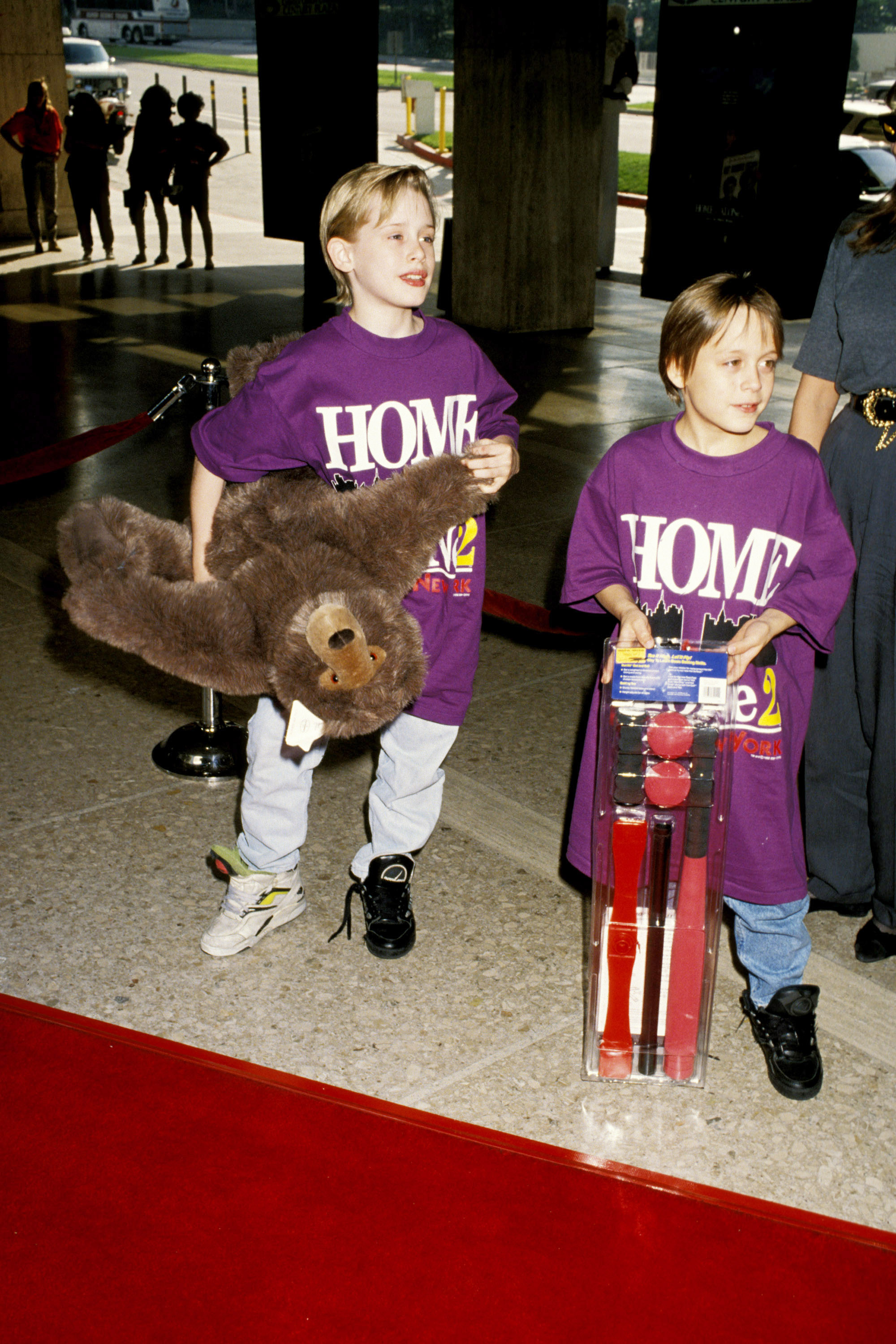 Macaulay y Kieran Culkin el 15 de noviembre de 1992 | Fuente: Getty Images