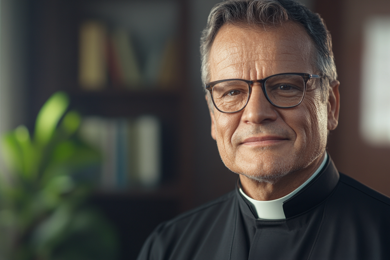 Un sacerdote | Fuente: Midjourney