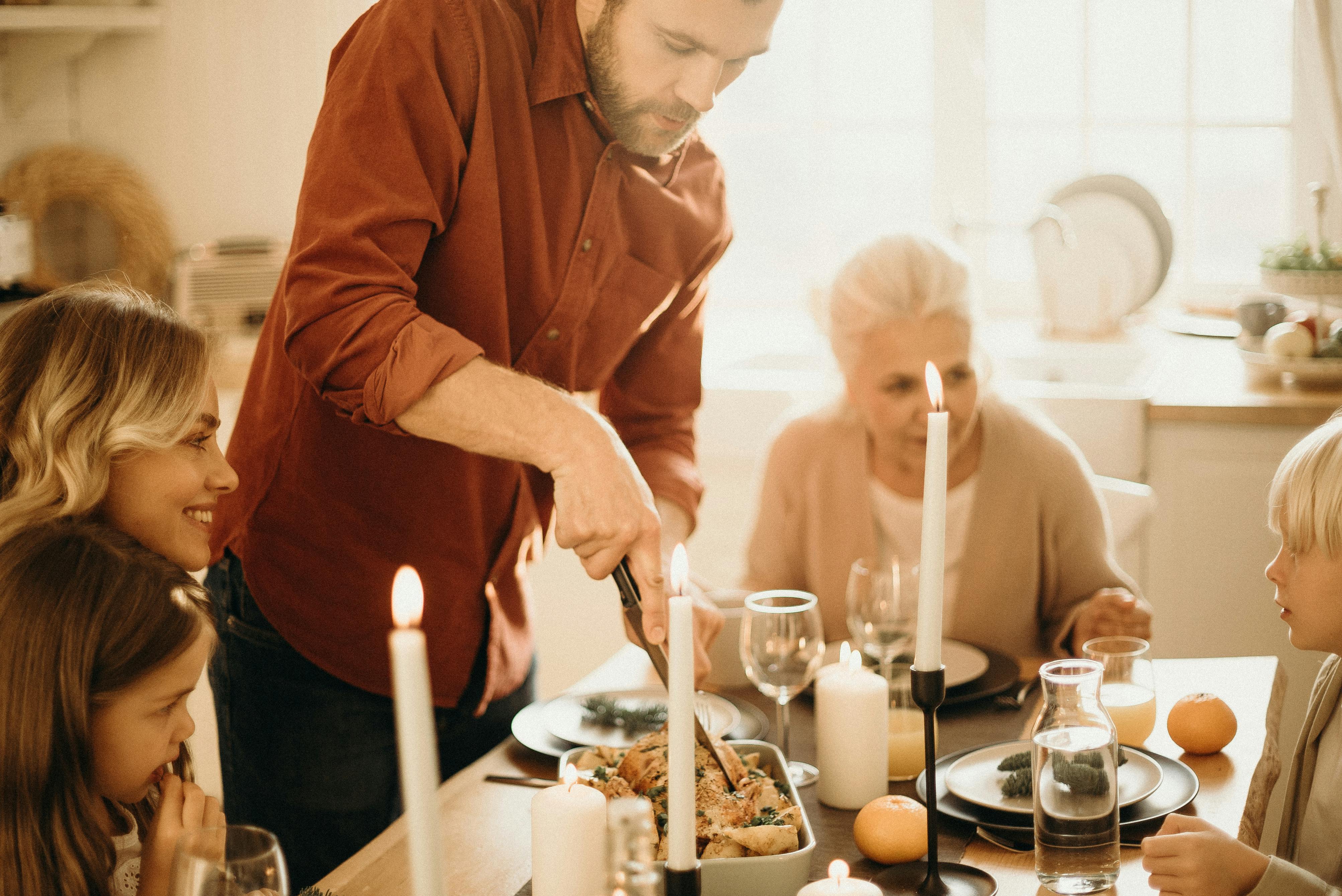 Cena familiar | Foto: Pexels