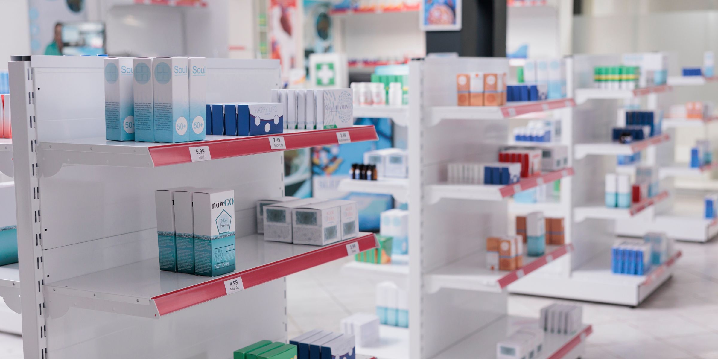 El interior de una farmacia | Fuente: Freepik