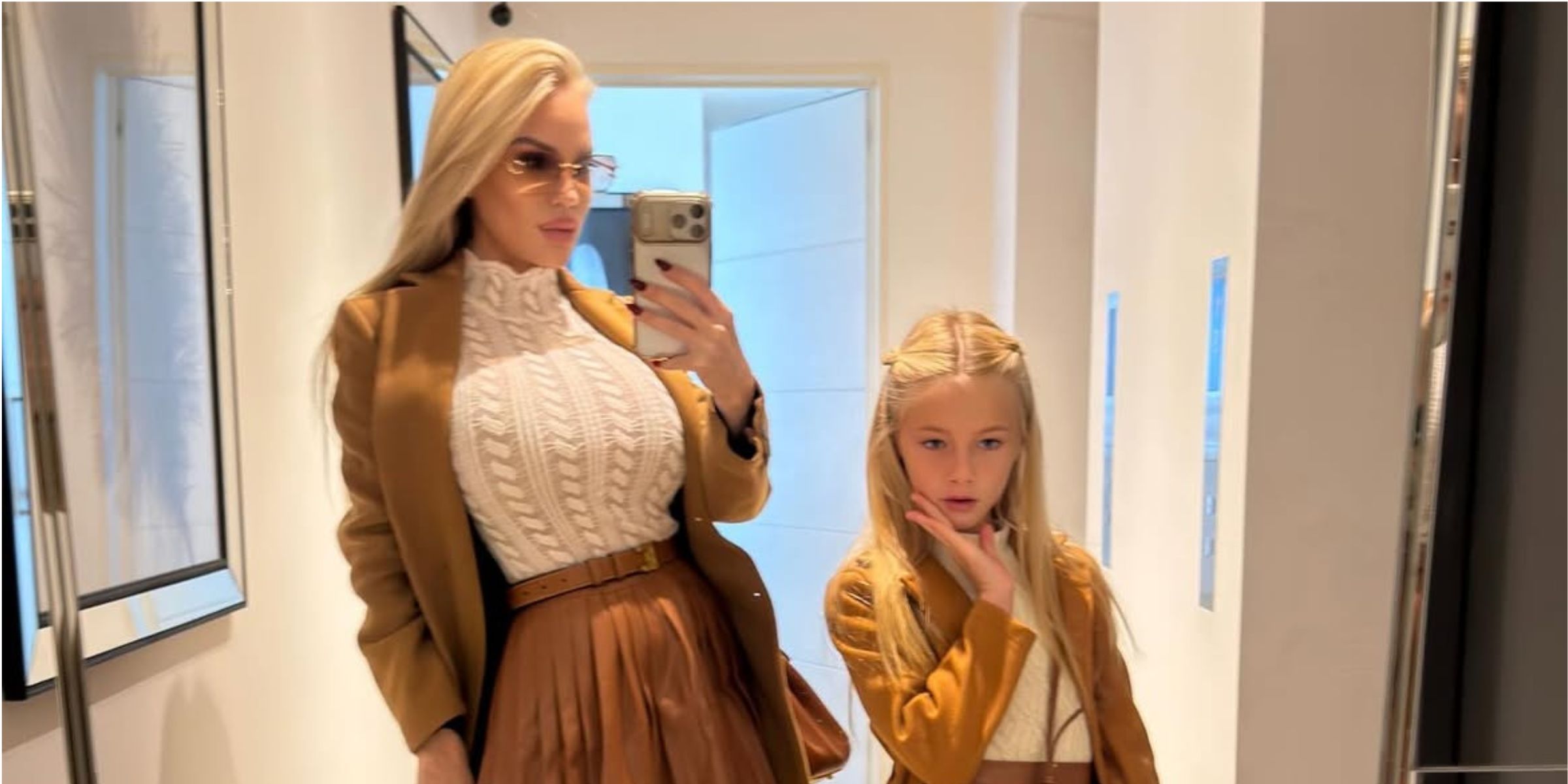 Luciana Salazar junto a su hija Matilda | Fuente: Instagram/lovingmatilda
