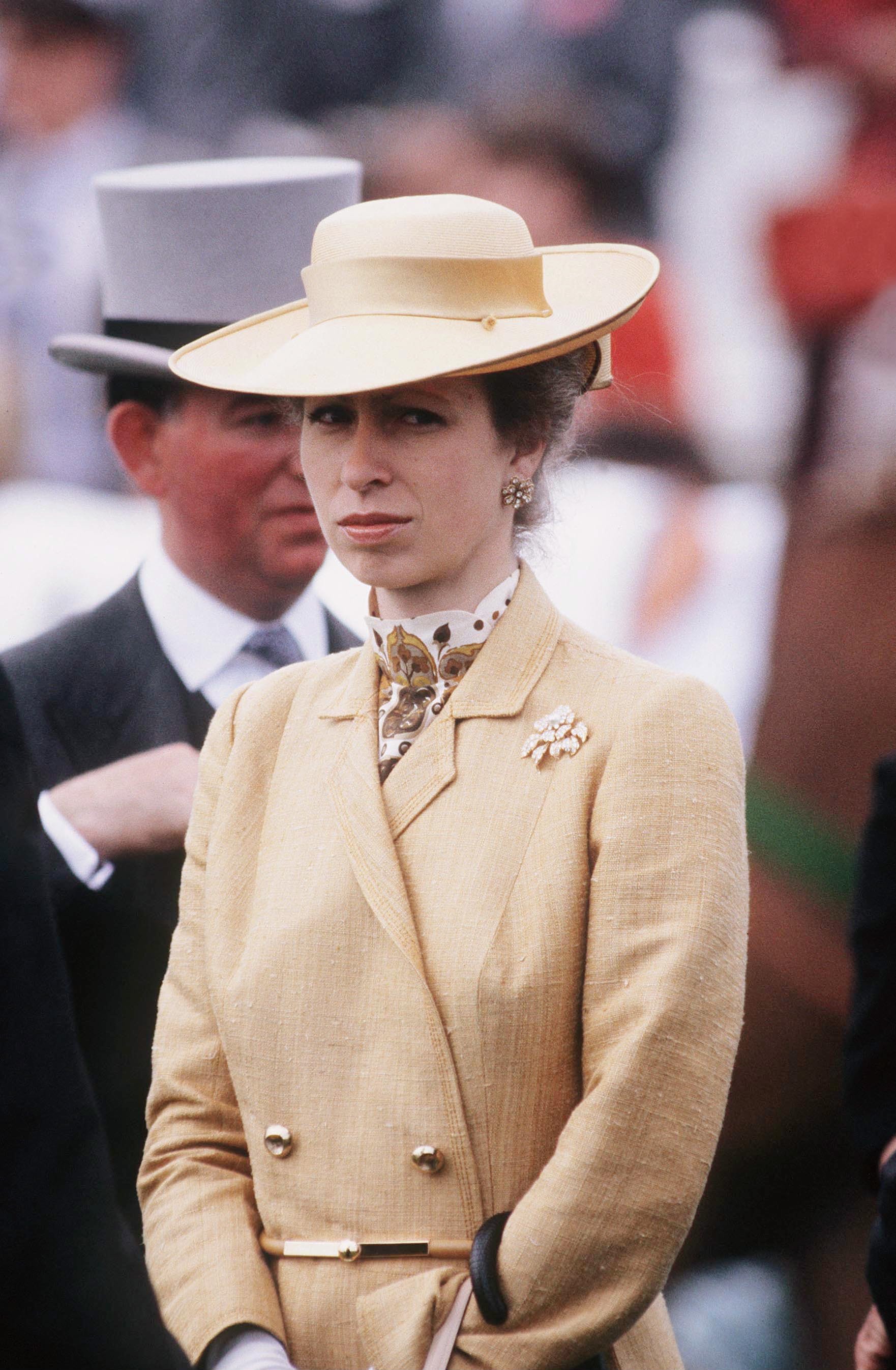 Princesa Anne en Epsom Reino Unido 1983. | Foto: Getty Images