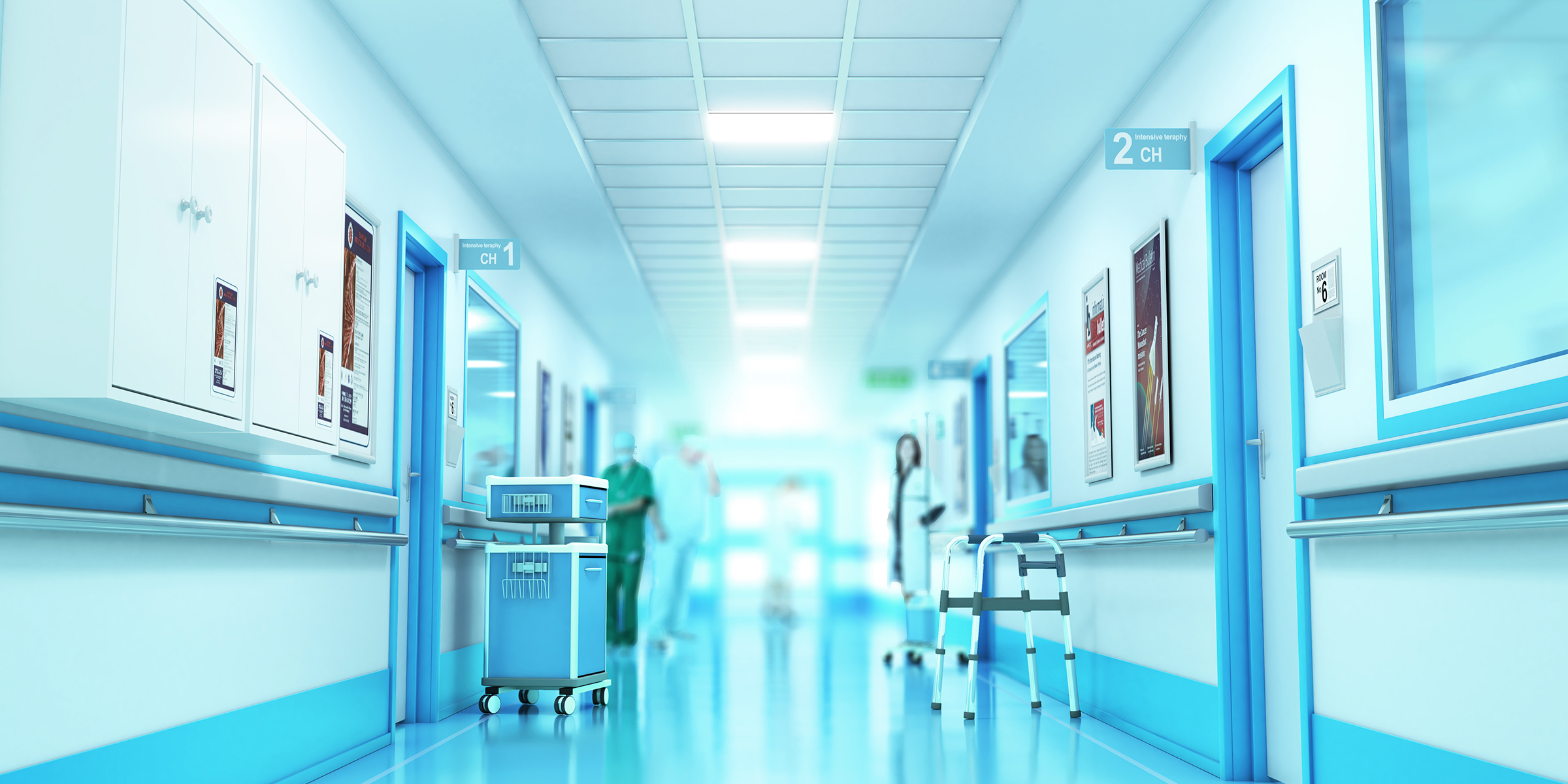 Vestíbulo de un hospital | Fuente: Shutterstock