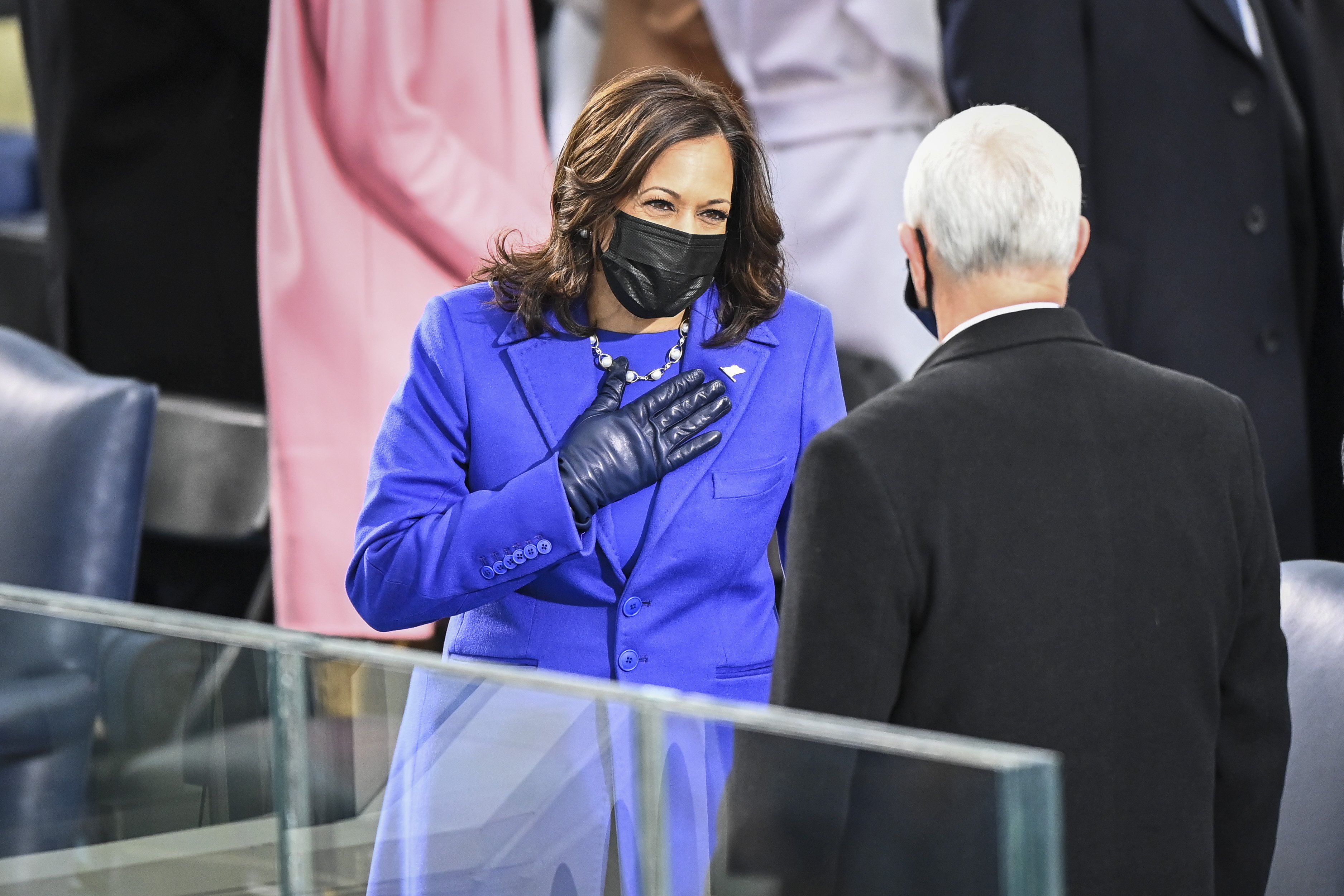 Kamala Harris en la 59ª inauguración presidencial, el 20 de enero de 2021 en el Capitolio de los Estados Unidos en Washington, DC. | Foto: Getty Images