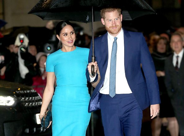 El Príncipe Harry, Duque de Sussex y Meghan, Duquesa de Sussex, asisten a los Premios del Fondo Endeavour en Mansion House el 05 de marzo de 2020 en Londres, Inglaterra. | Foto: Getty Images