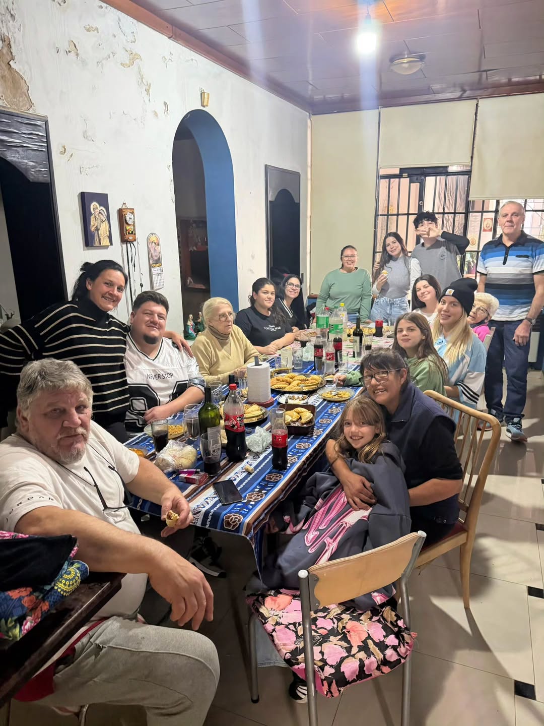 La familia de Mauro Icardi reunida | Fuente: Instagram/aldanaicardi