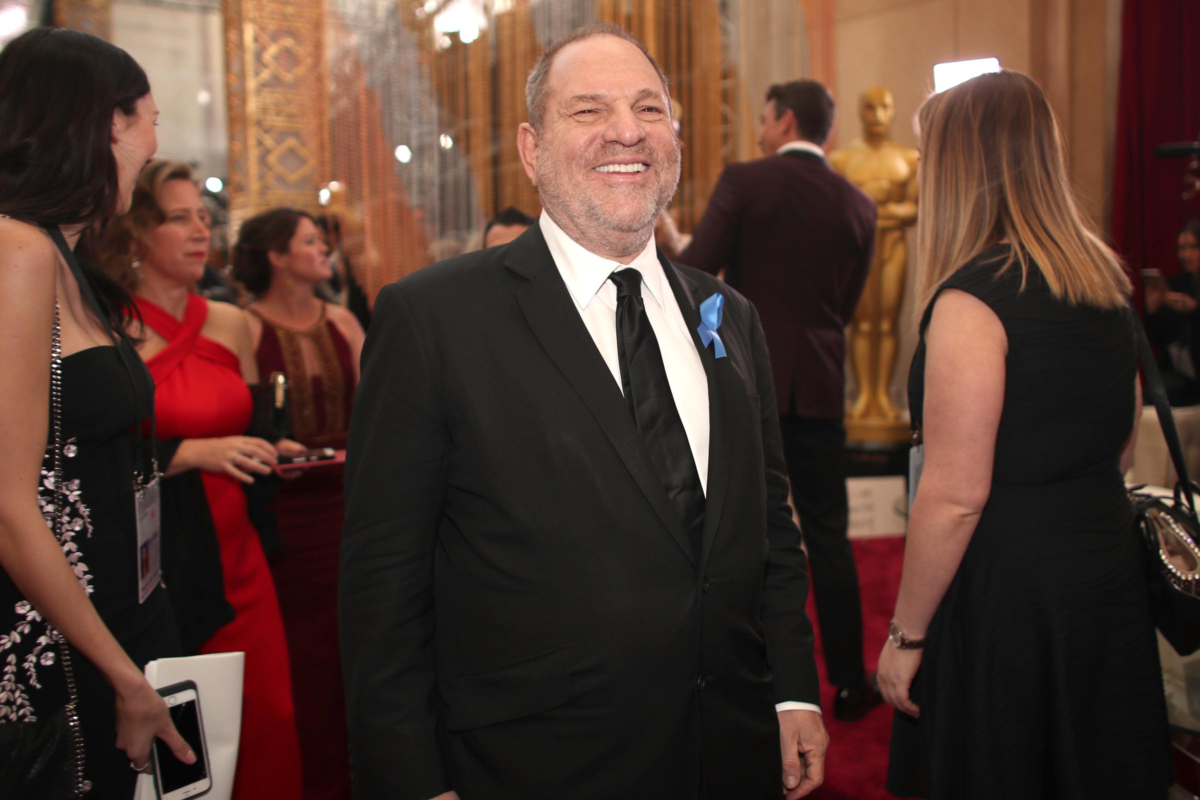 El productor Harvey Weinstein asiste a la 89 edición de los Premios de la Academia en el Hollywood & Highland Center el 26 de febrero de 2017, en Hollywood, California | Fuente: Getty Images