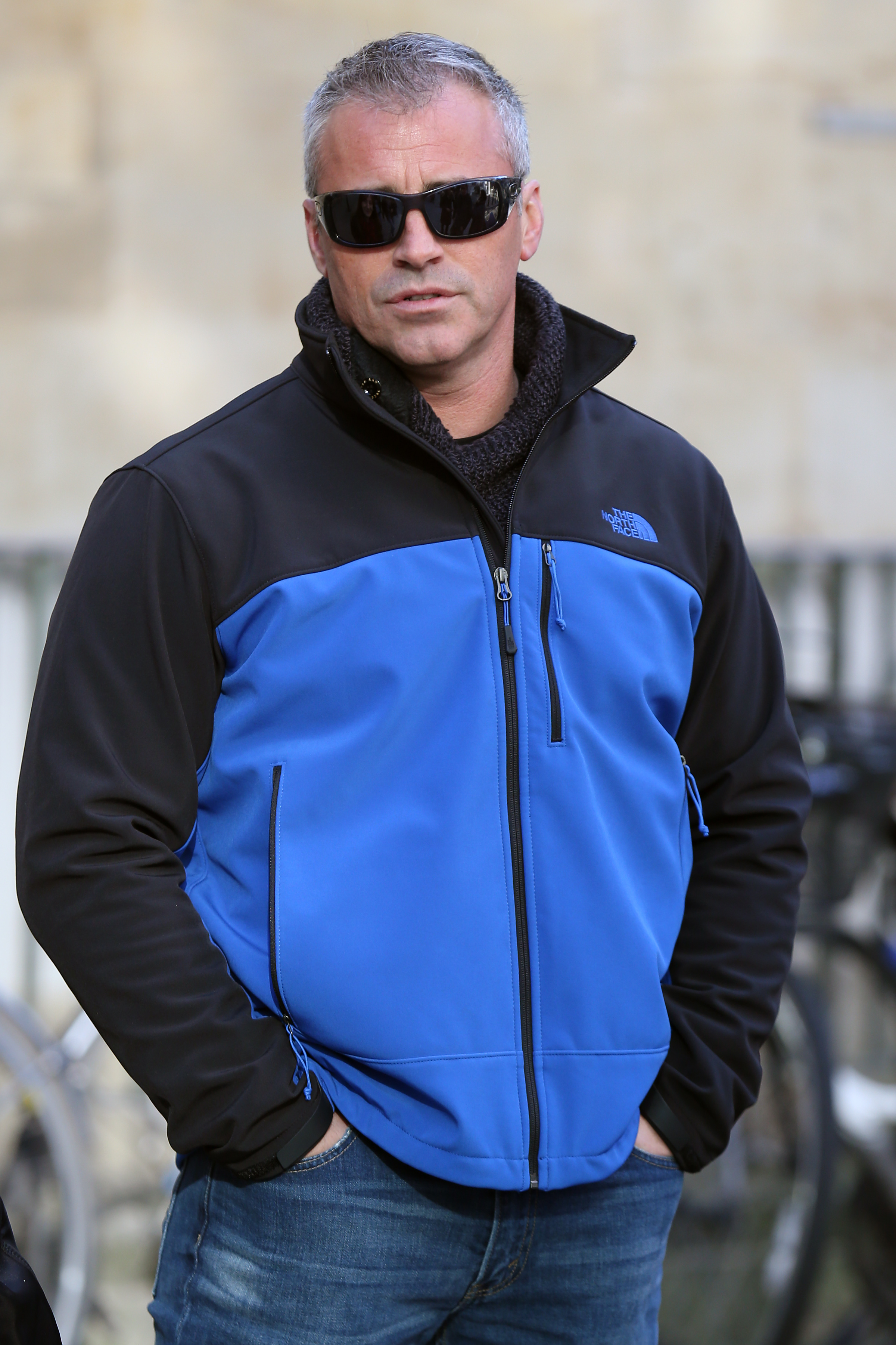 Matt LeBlanc en el rodaje de "Top Gear" el 19 de febrero de 2016, en Londres, Inglaterra. | Fuente: Getty Images